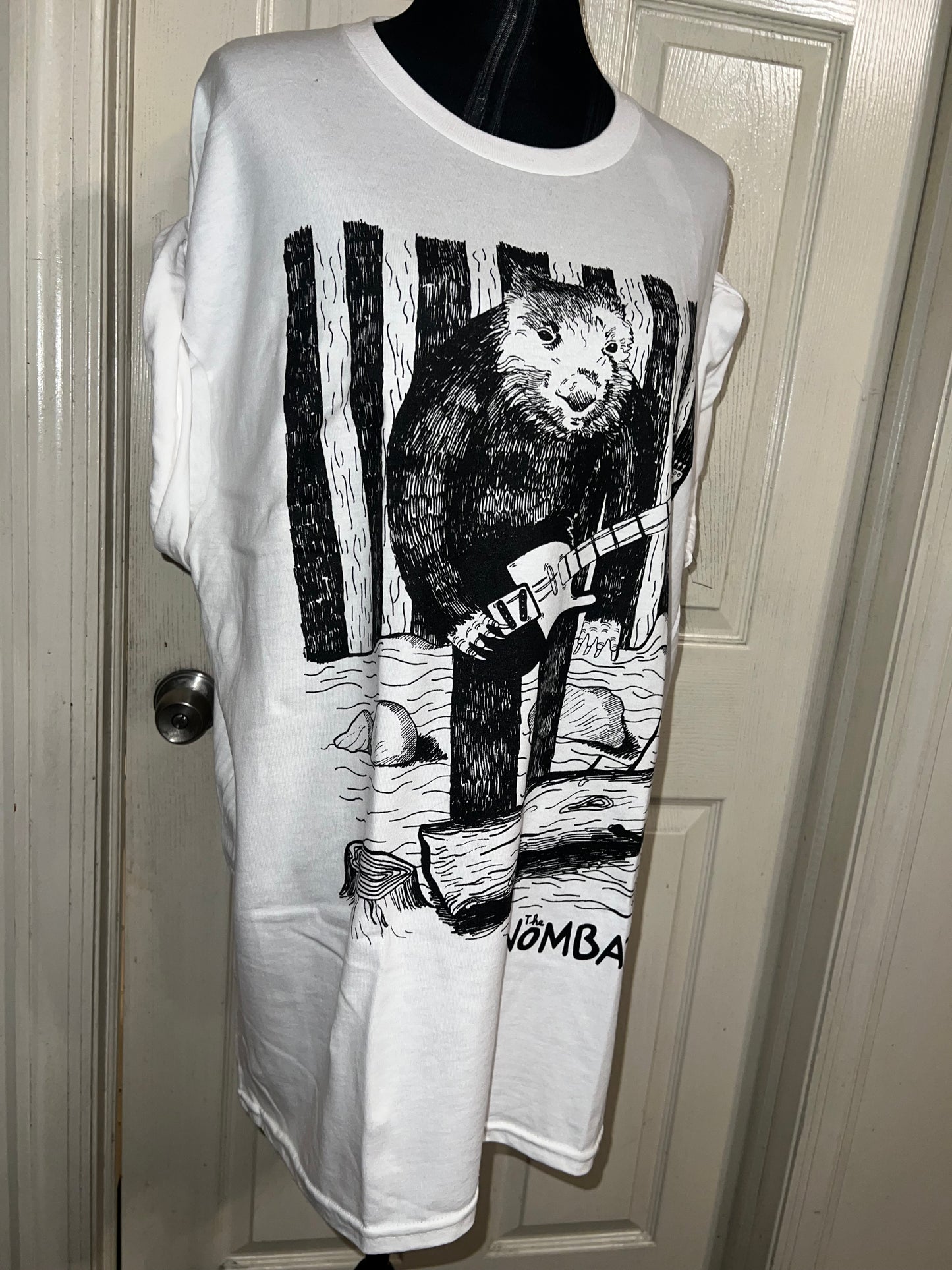 The Wombats Oversized Distressed Tee