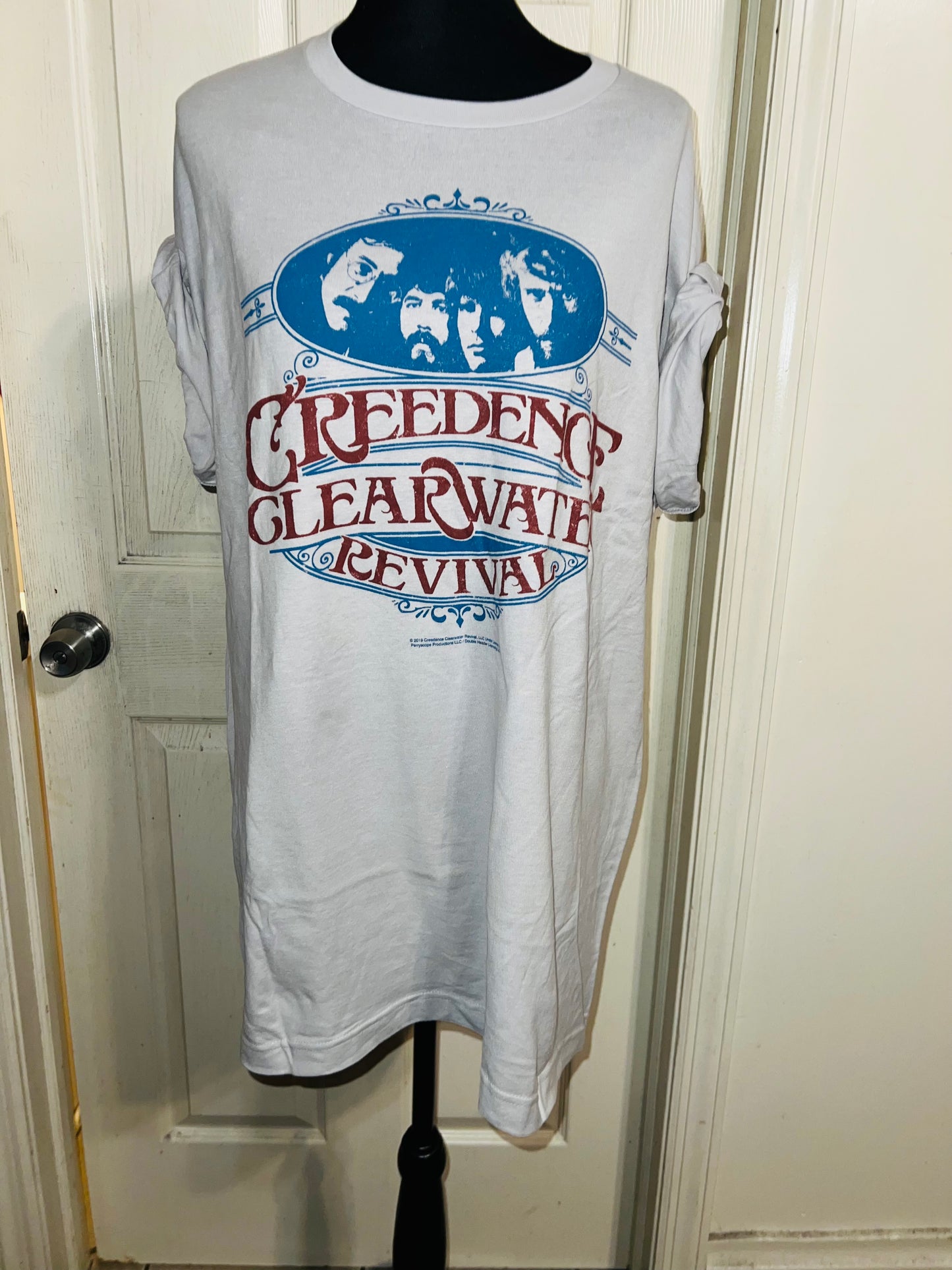 Creedence Clearwater Revival Oversized Distressed Tee