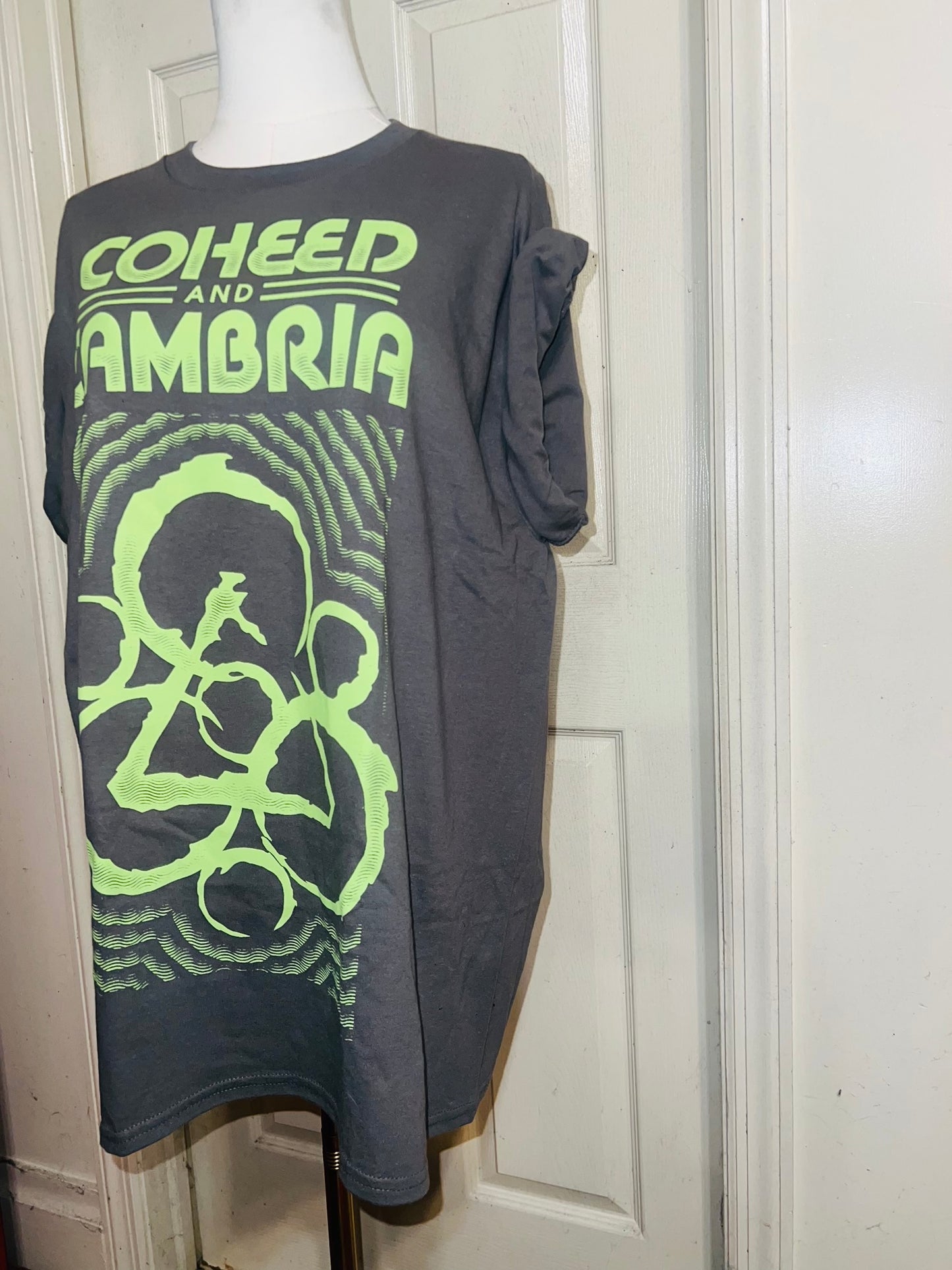 Coheed & Cambria Oversized Distressed Tee