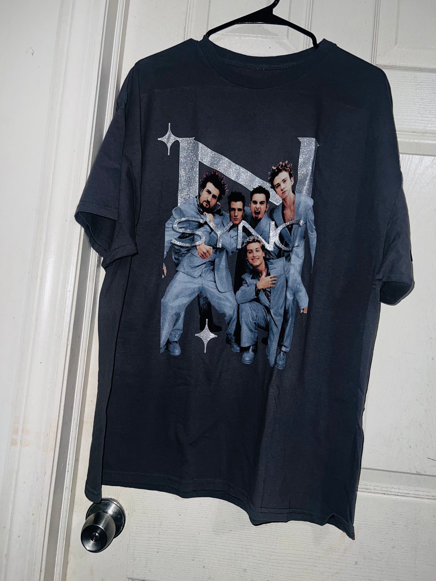 NSYNC Oversized Distressed Tee
