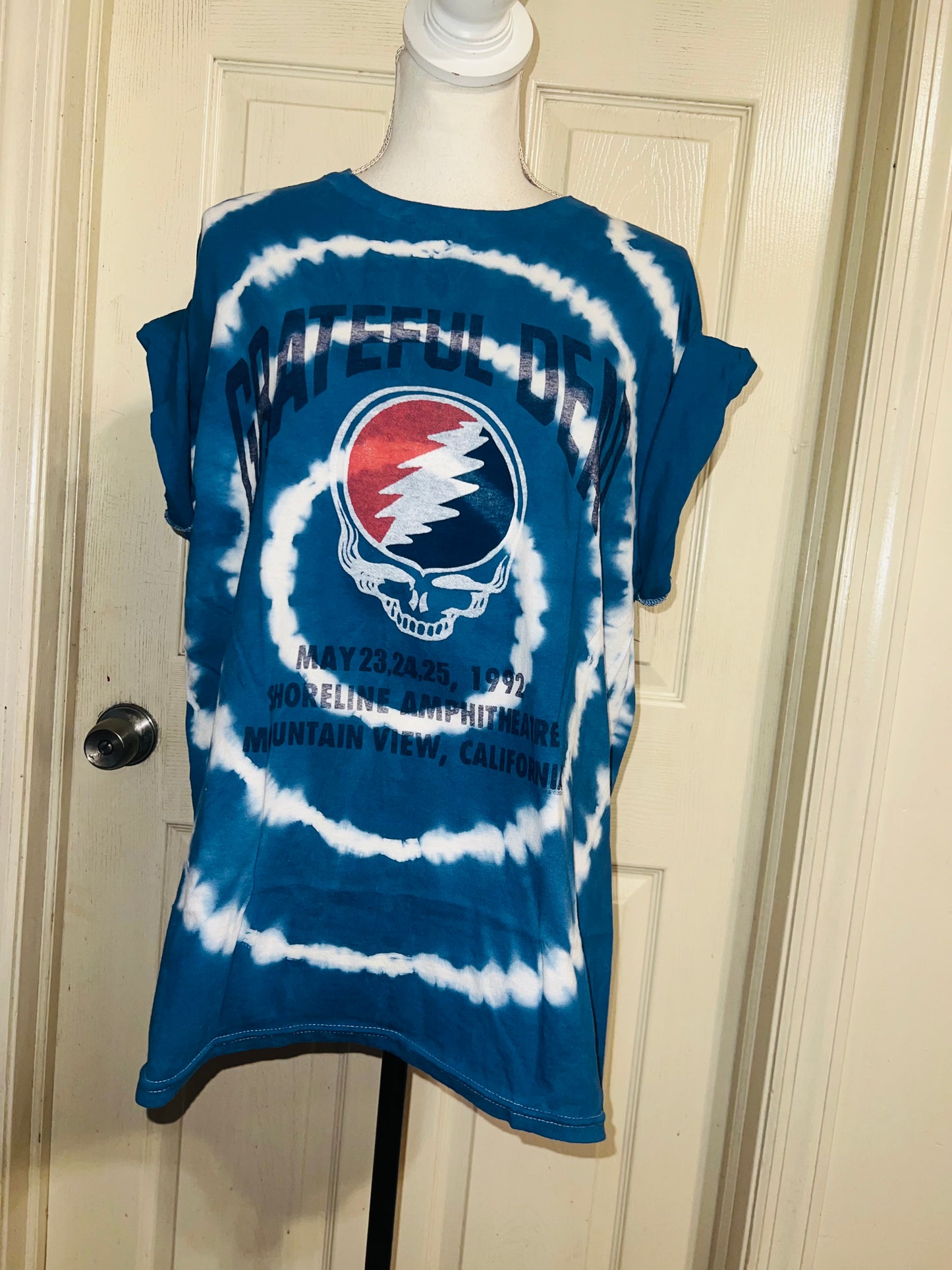 Grateful Dead Oversized Distressed Tee