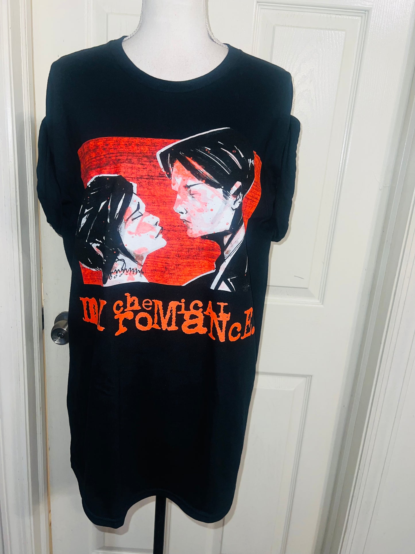 My Chemical Romance Oversized Distressed Tee