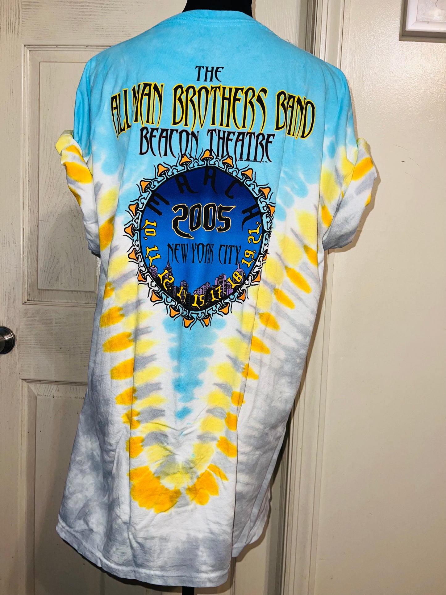 The Allman Brothers Band Double Sided Distressed Tee