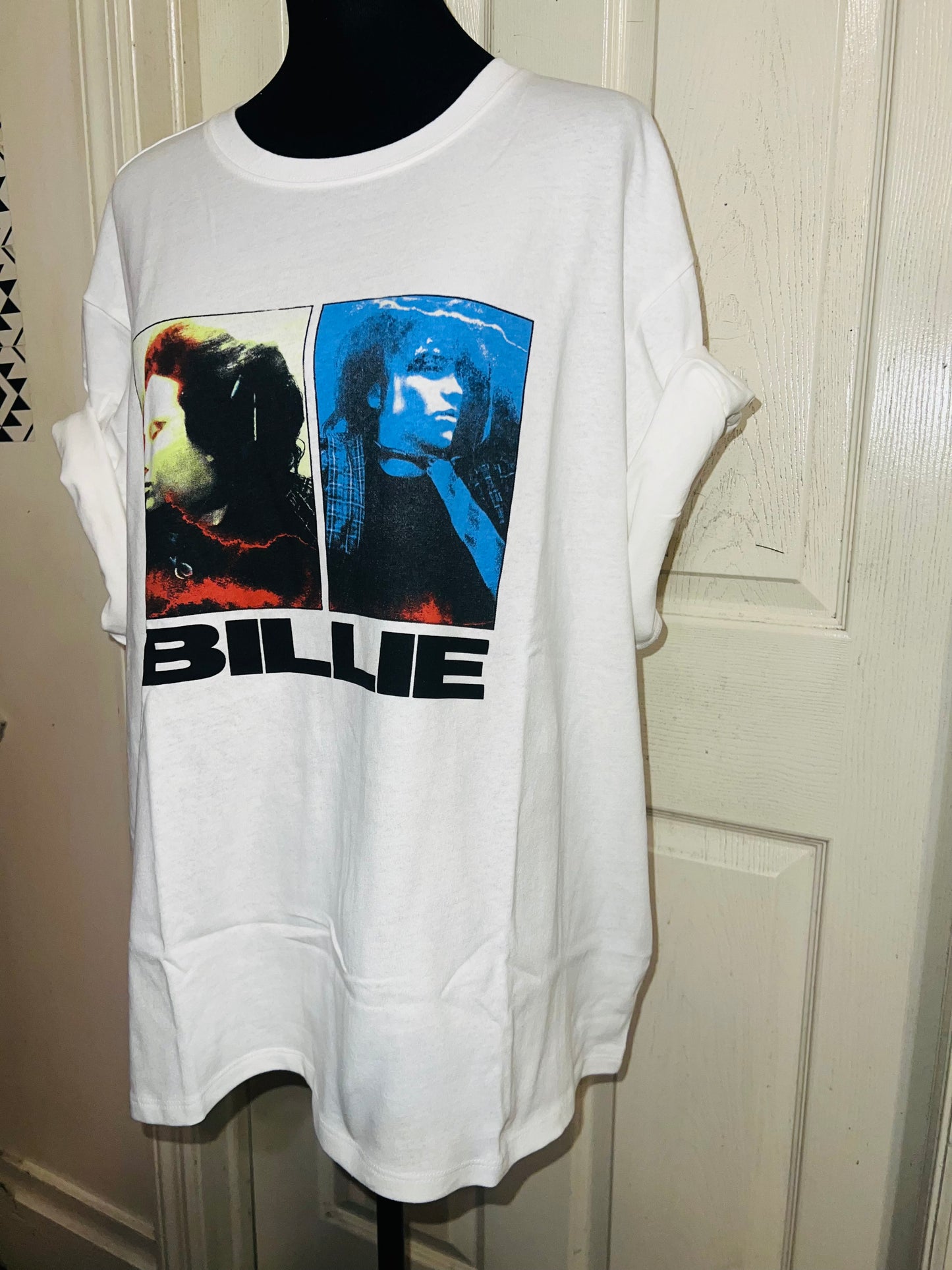 Billie Eilish Oversized Distressed Tee