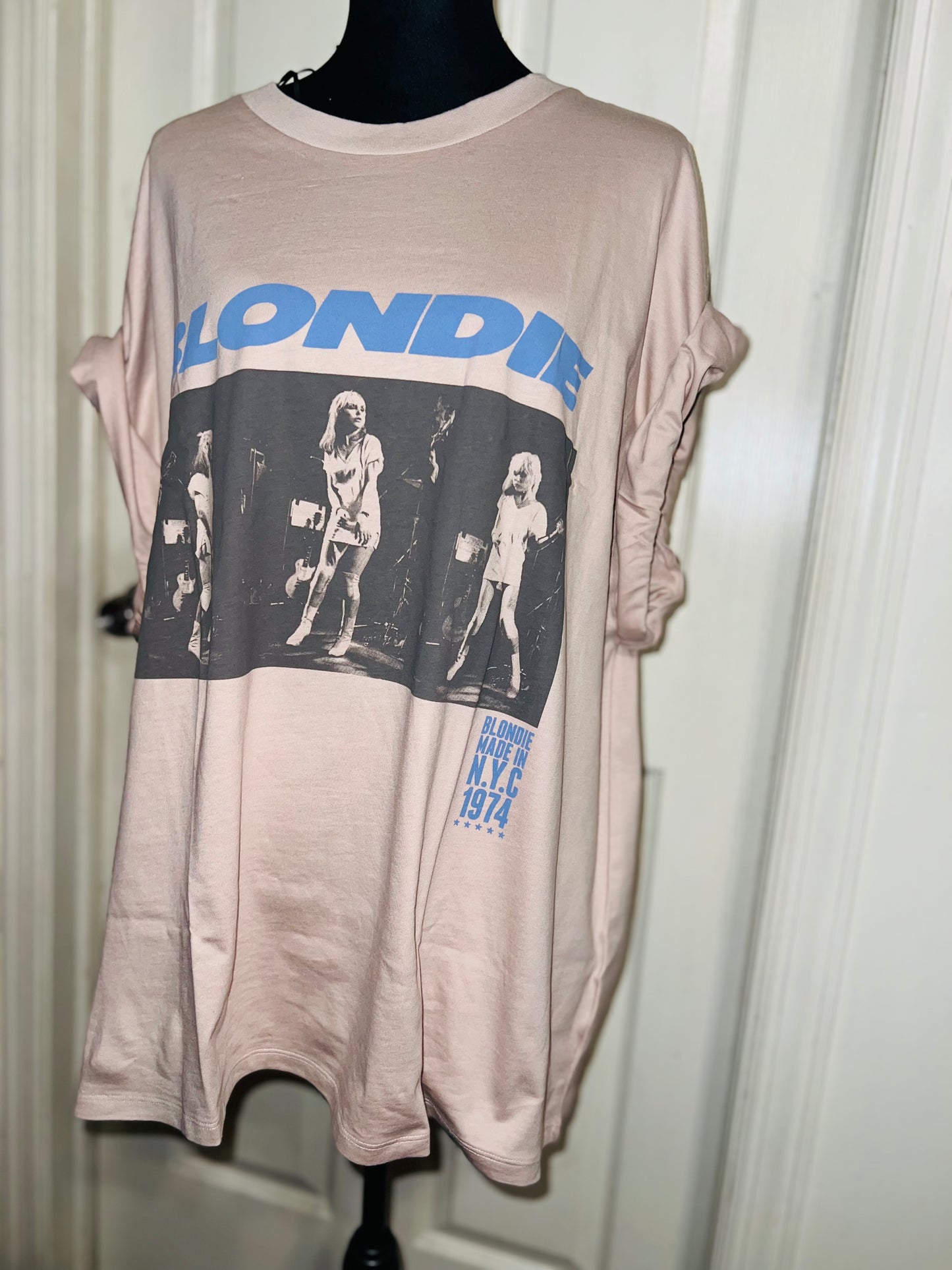 Blondie Oversized Distressed Tee