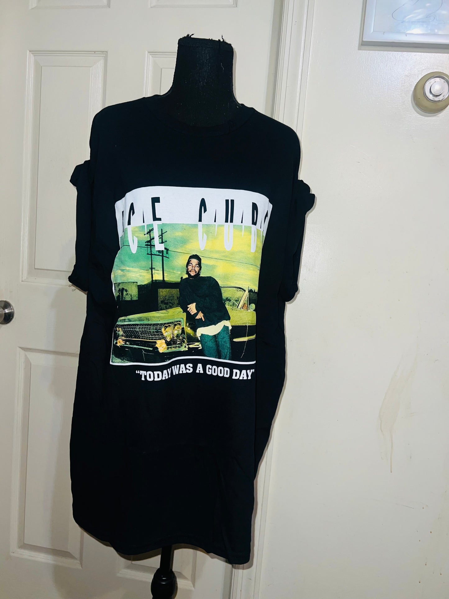 Ice Cube Oversized Distressed Tee