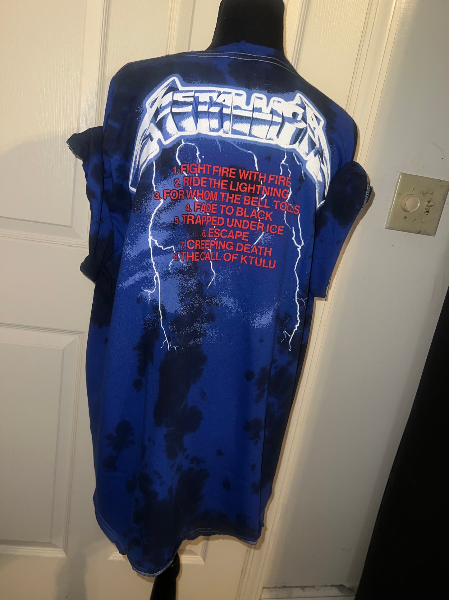 Metallica Double Sided Oversized Tee