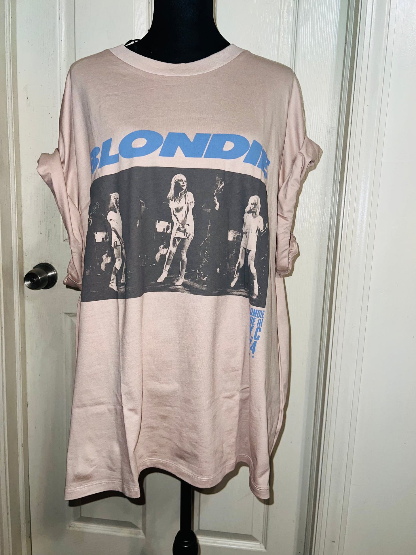 Blondie Oversized Distressed Tee