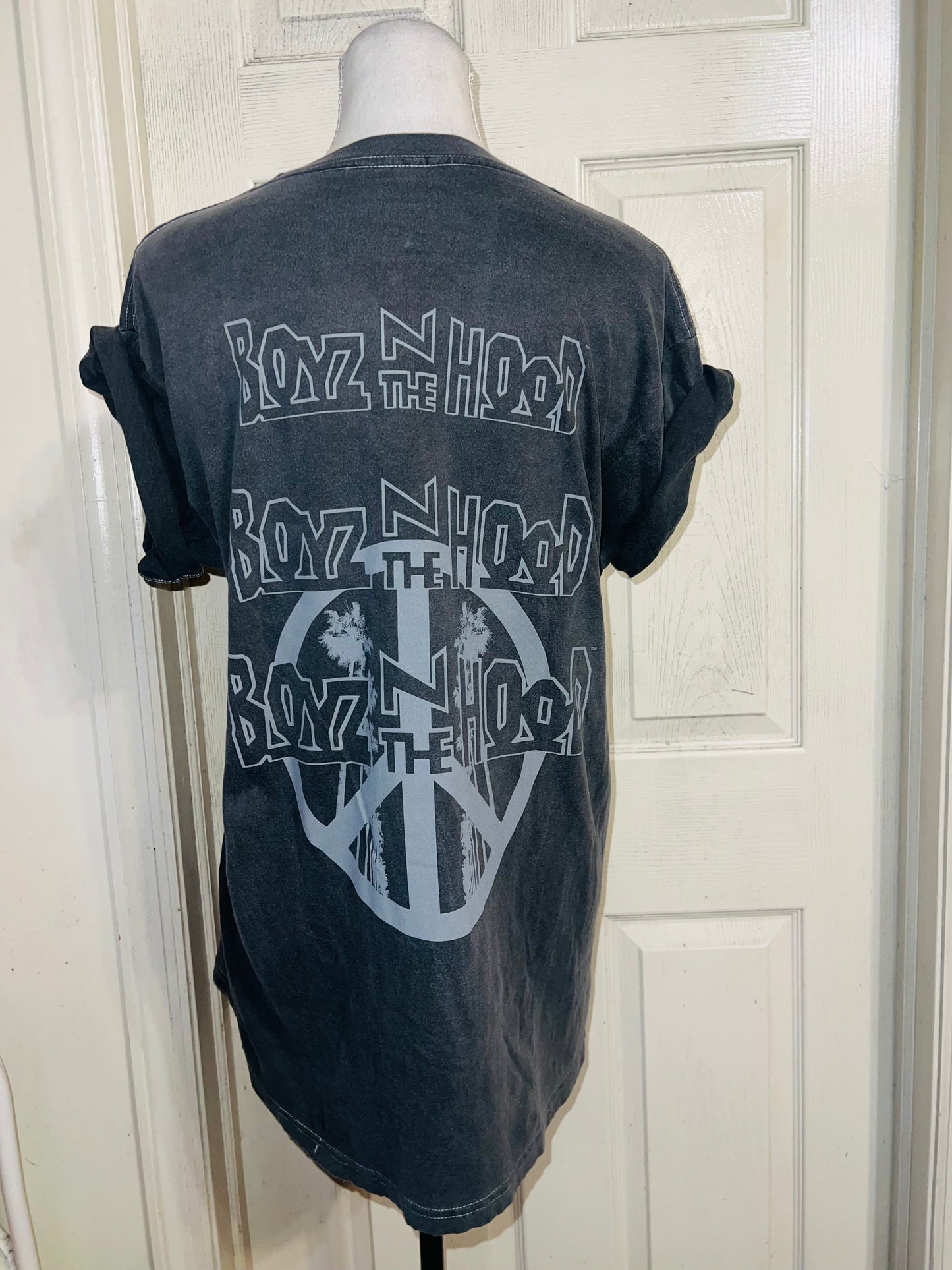 Boyz in The Hood Double Sided Oversized Distressed Tee