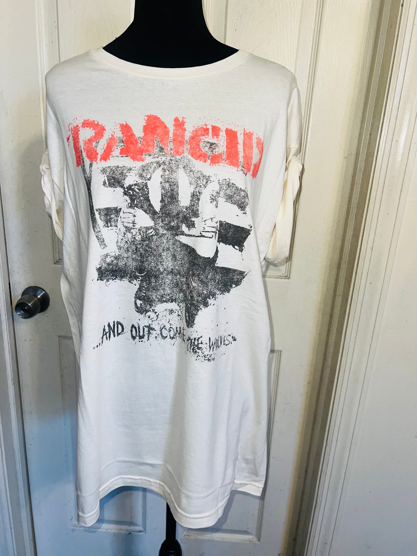 Rancid Oversized Distressed Tee