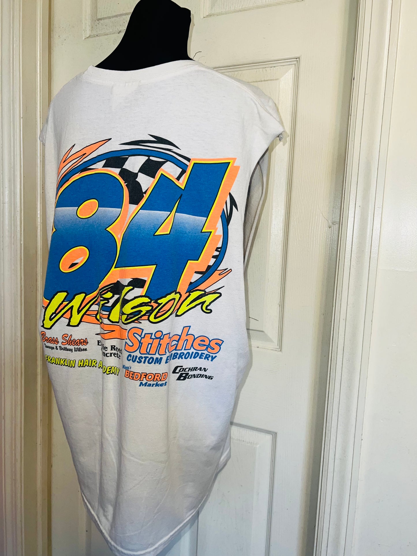 Matt Wilson Racing Double Sided Oversized Distressed Tank