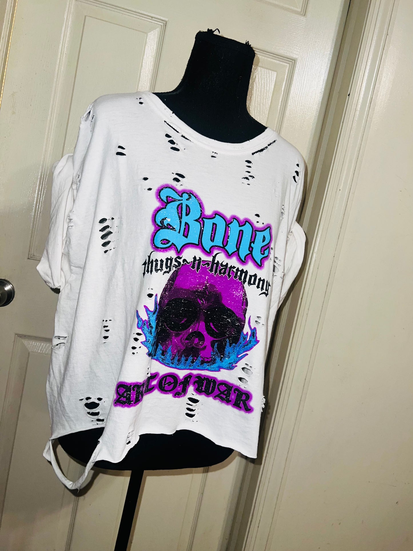 (Copy) Bone Thugs n Harmony Double Sided Oversized Distressed Tee