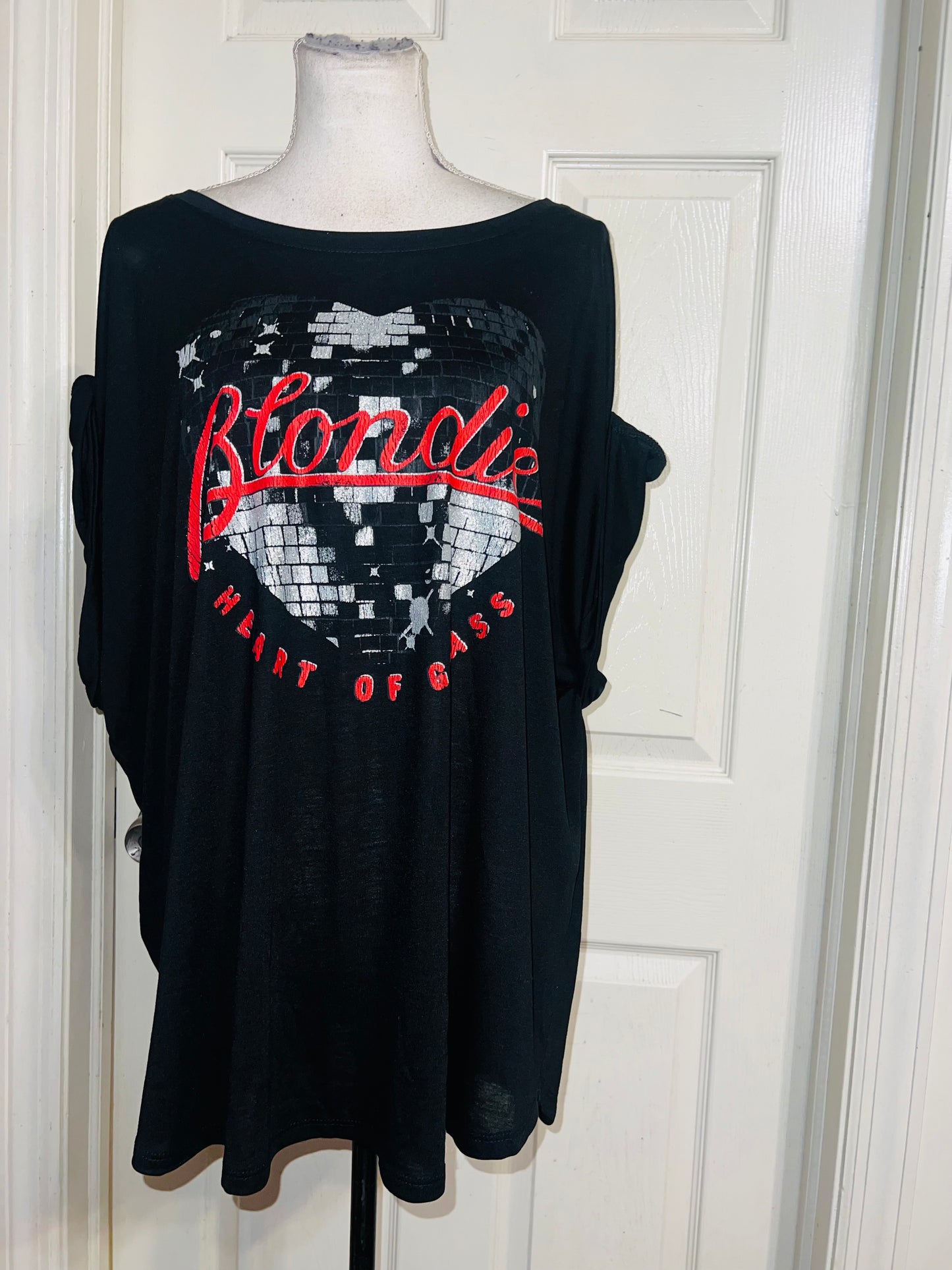 Blondie Oversized Distressed Tee