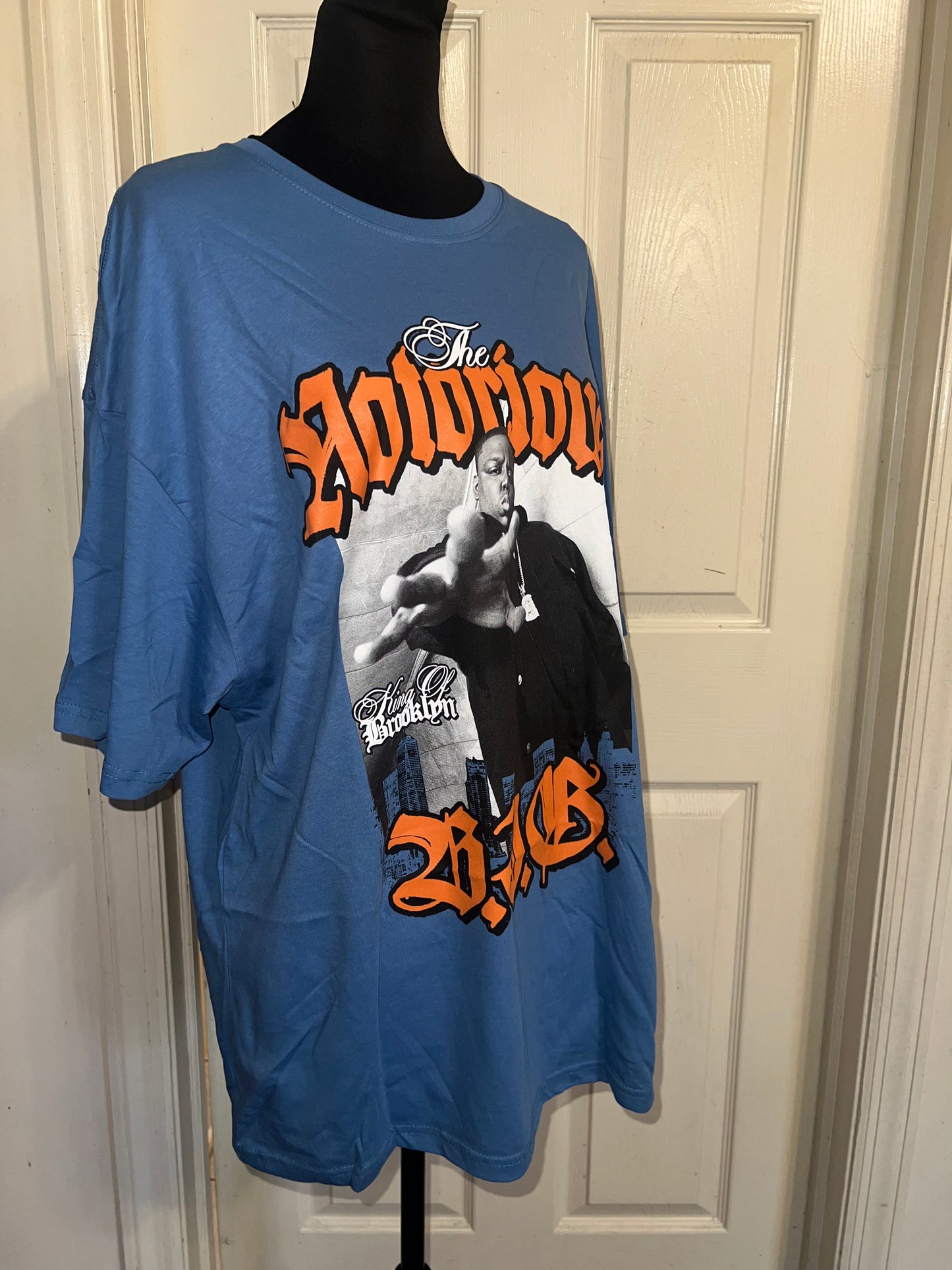 Notorious BIG Oversized Distressed Tee