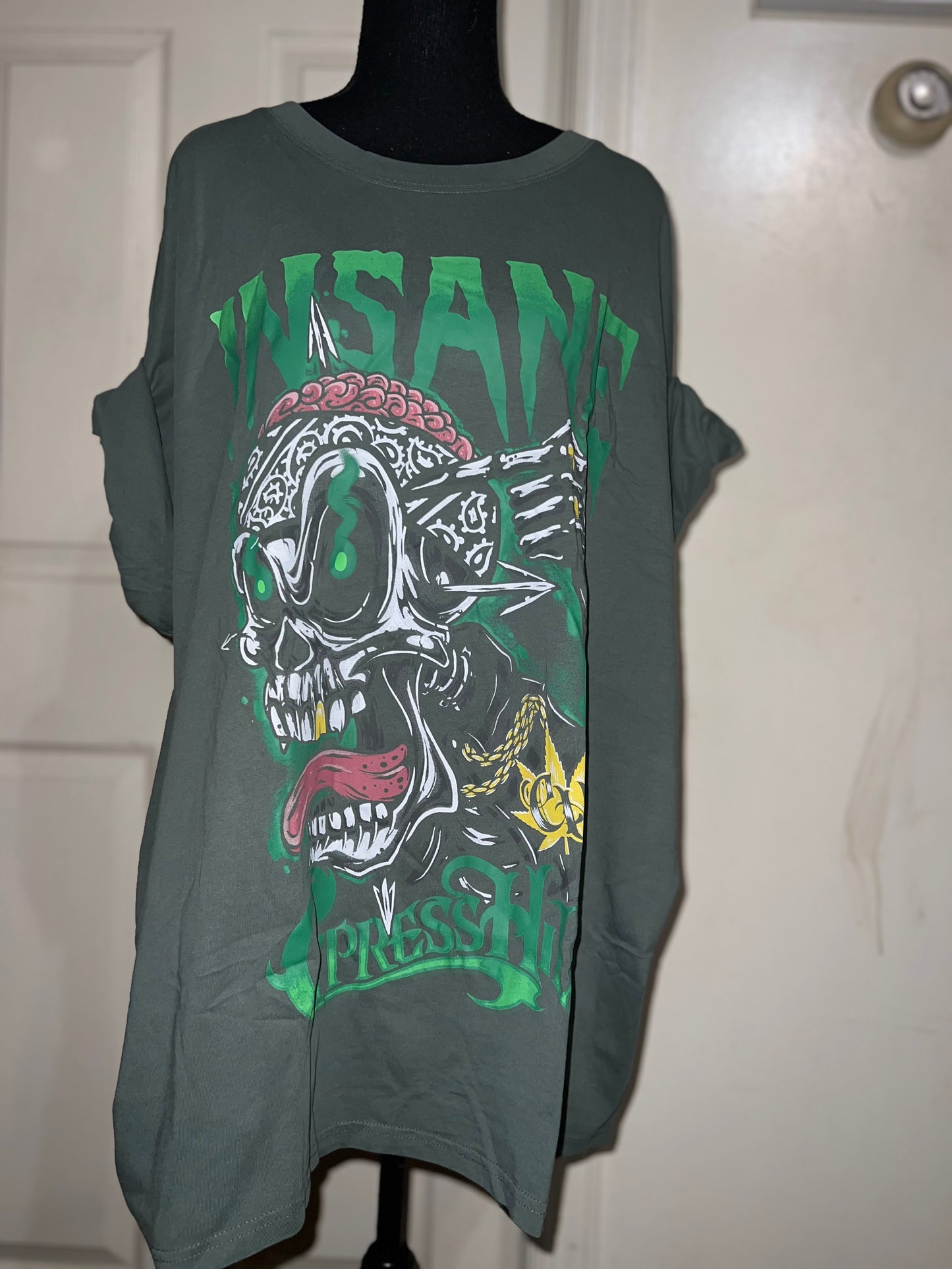 Cypress Hill Oversized Distressed Tee