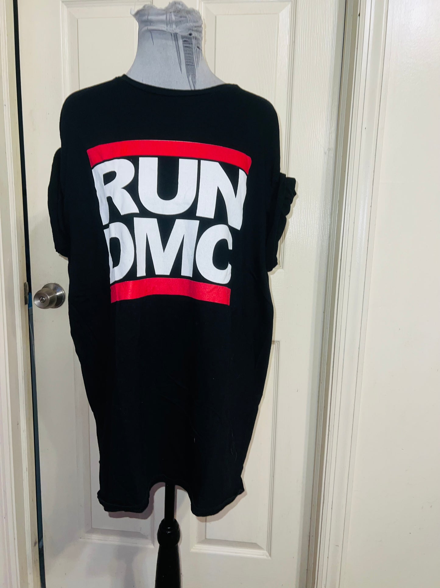 Run DMC Oversized Distressed Tee