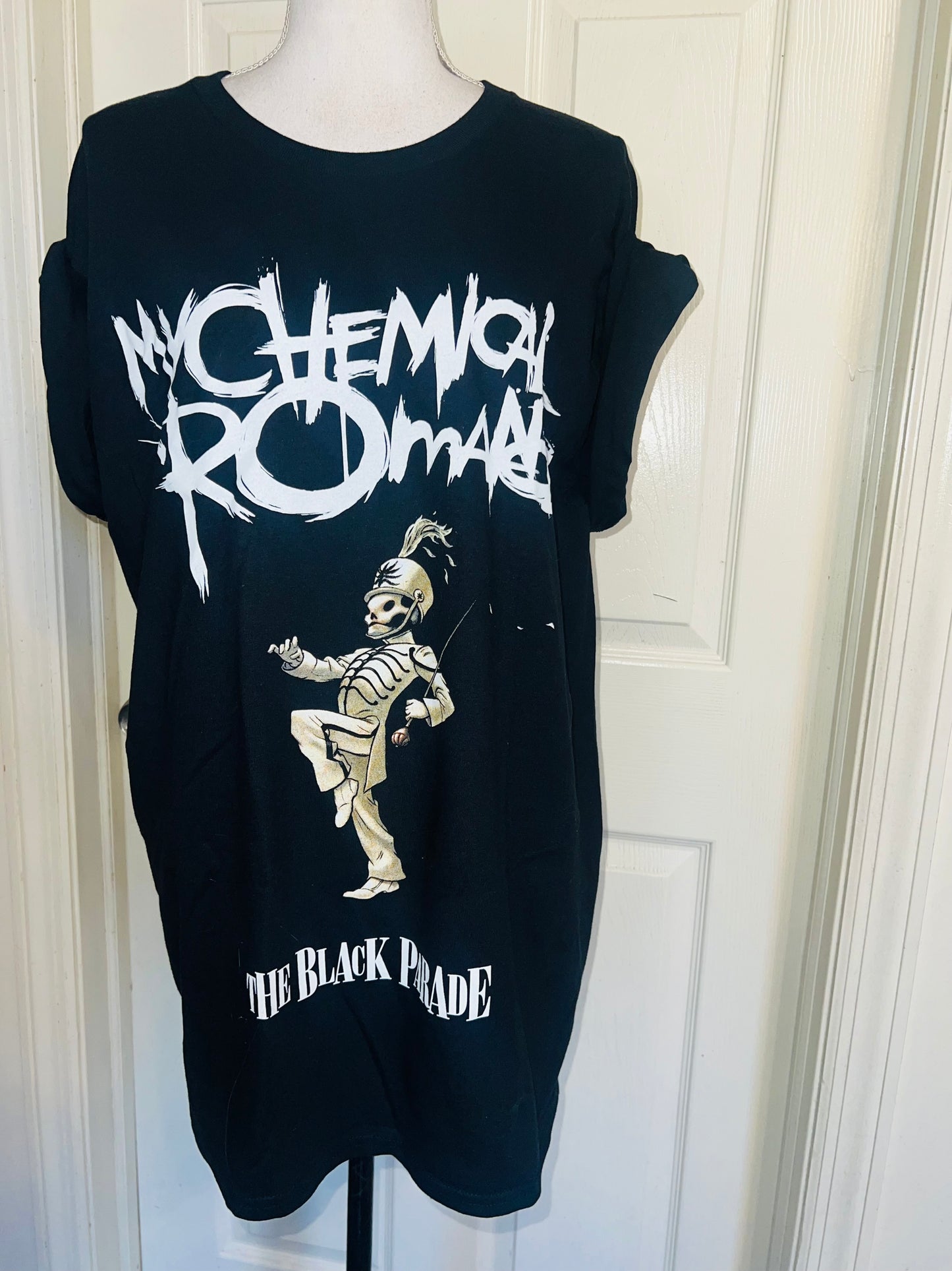 My Chemical Romance Oversized Distressed Tee