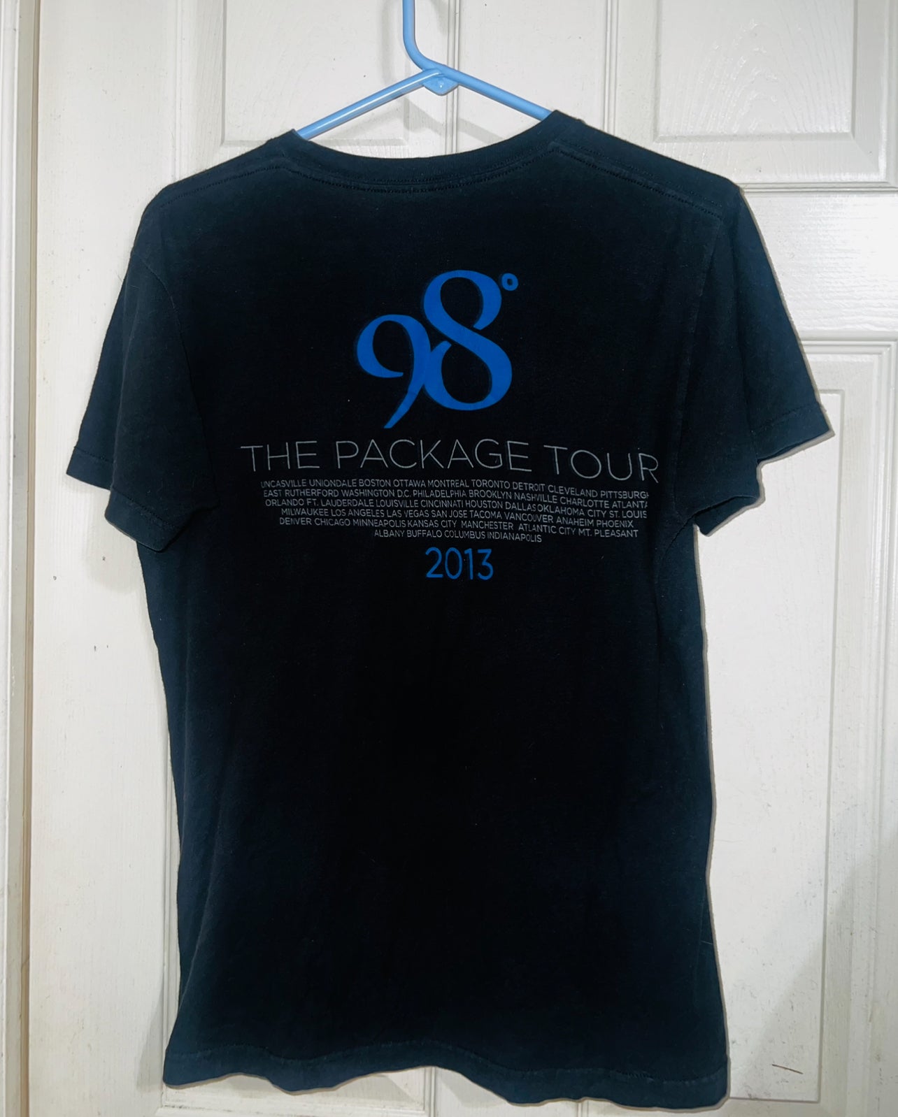 98 Degrees Double Sided Vintage Oversized Tee