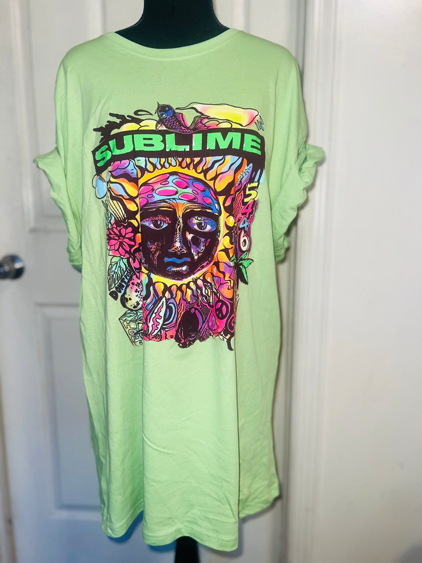 Sublime Oversized Distressed Tee