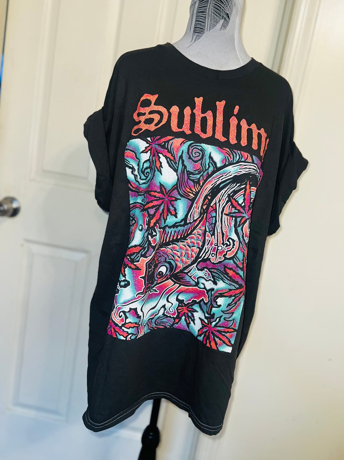 Sublime Oversized Distressed Tee