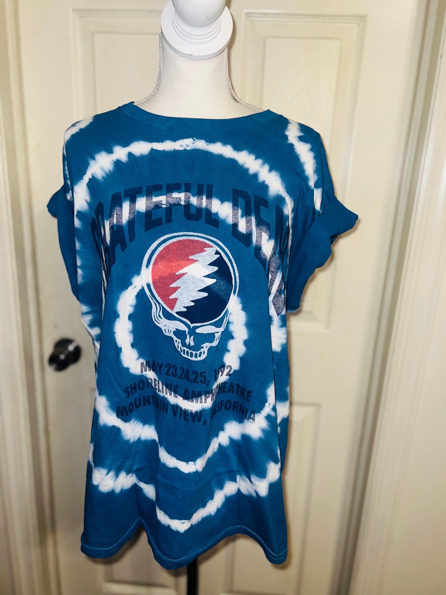 Grateful Dead Oversized Distressed Tee