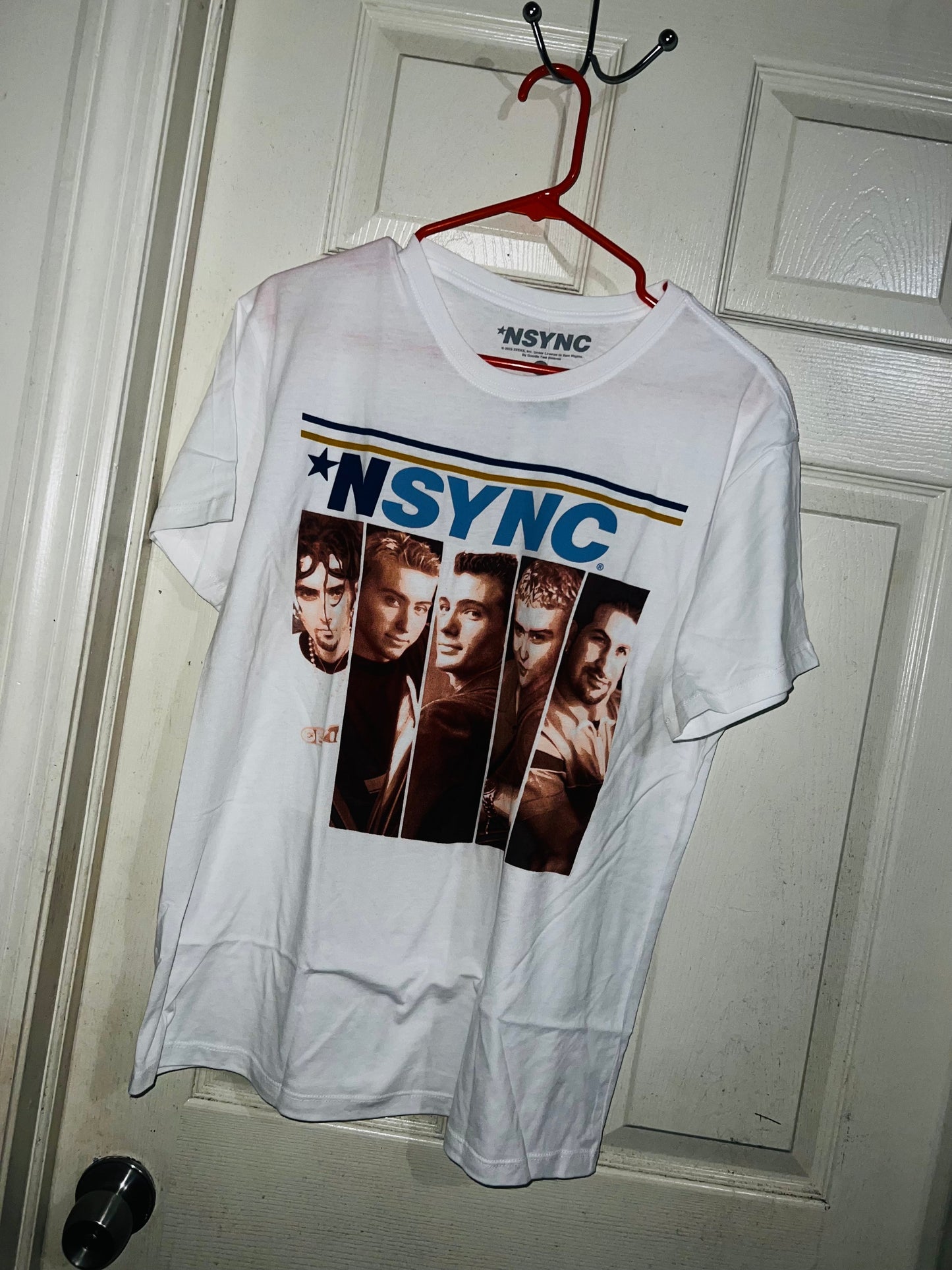 NSYNC Oversized Distressed Tee