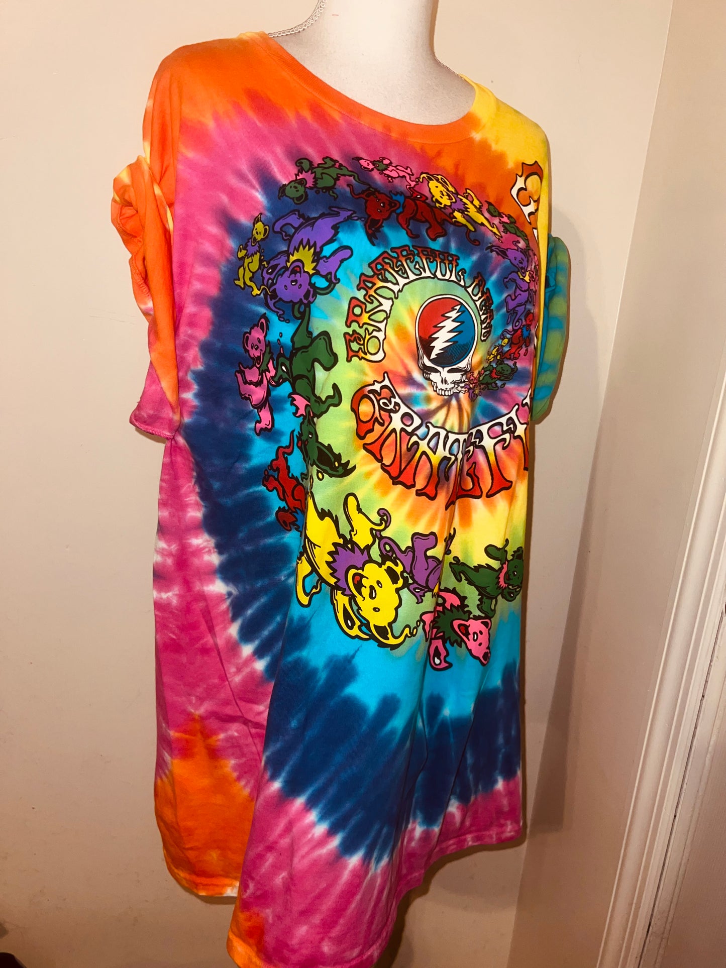Grateful Dead Oversized Distressed Tee