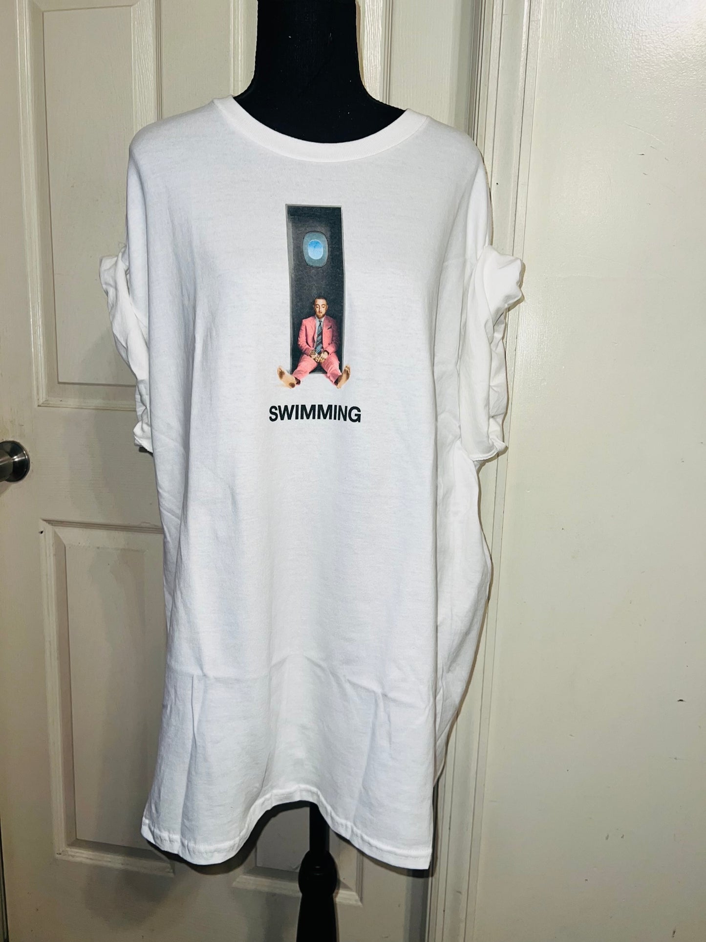 Mac Miller Swimming Double Sided Oversized Tee
