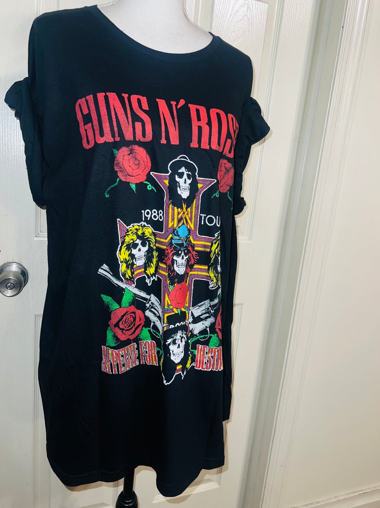 Guns N’ Roses Oversized Distressed Tee