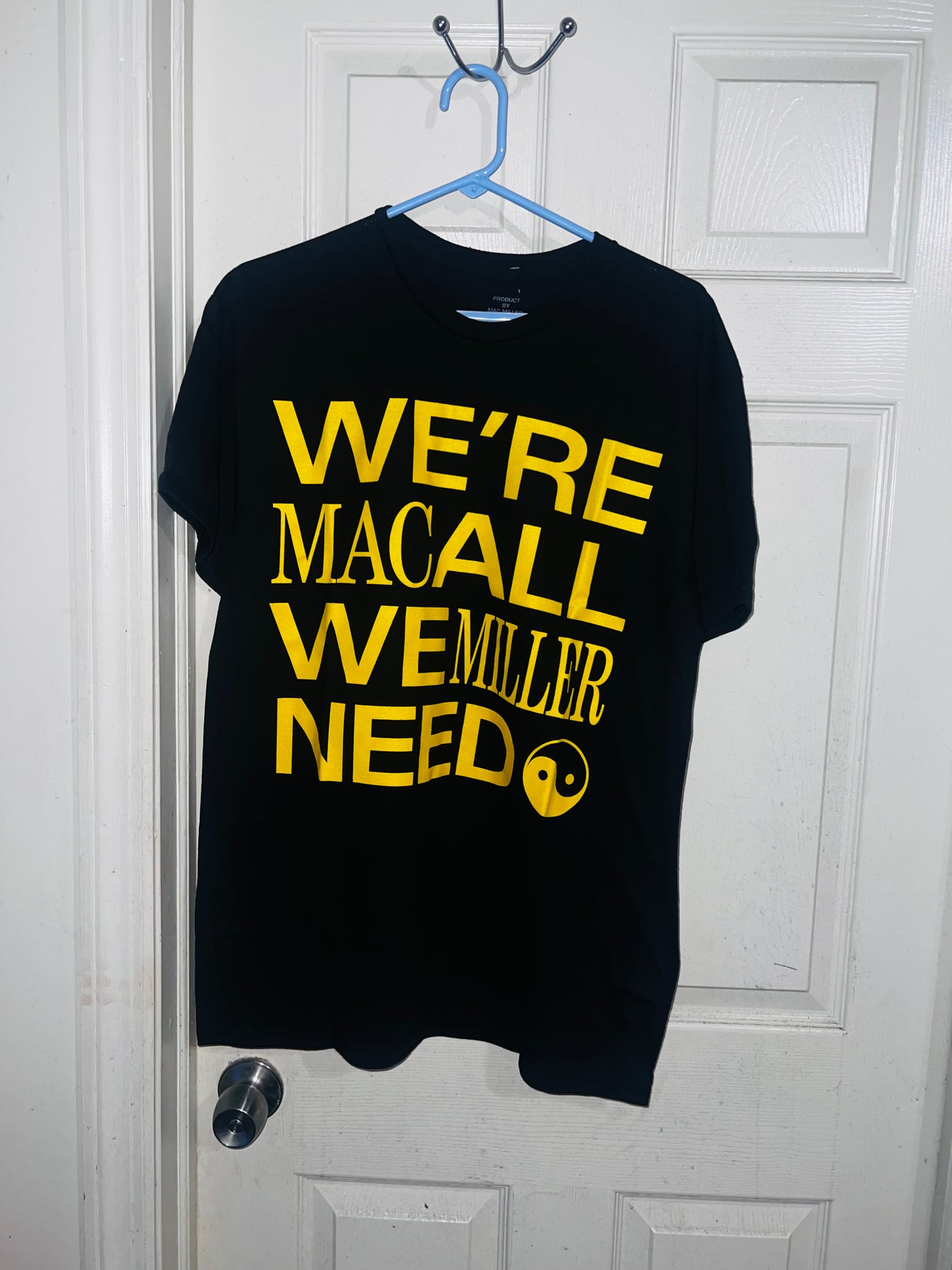 Mac Miller Oversized Distressed Tee