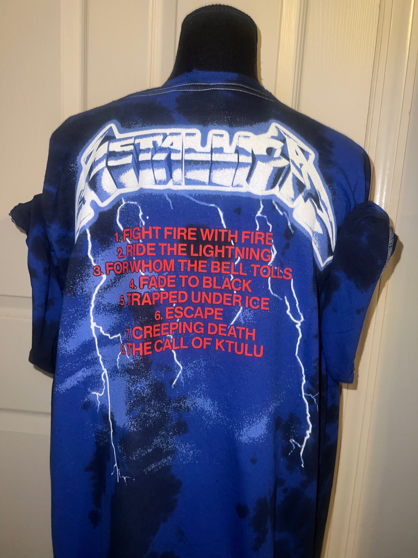 Metallica Double Sided Oversized Tee