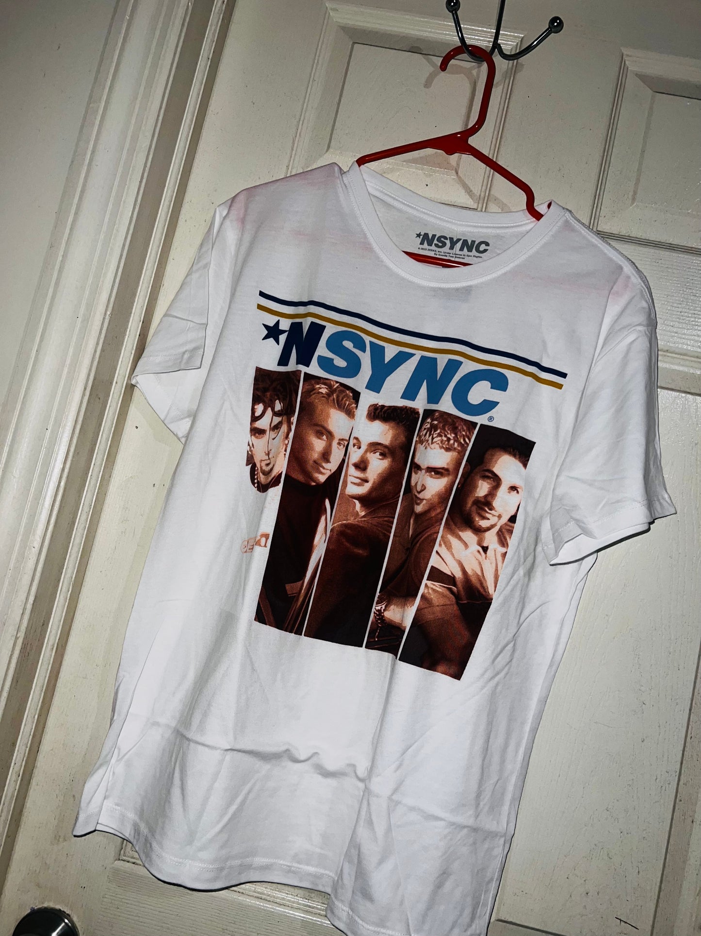 NSYNC Oversized Distressed Tee