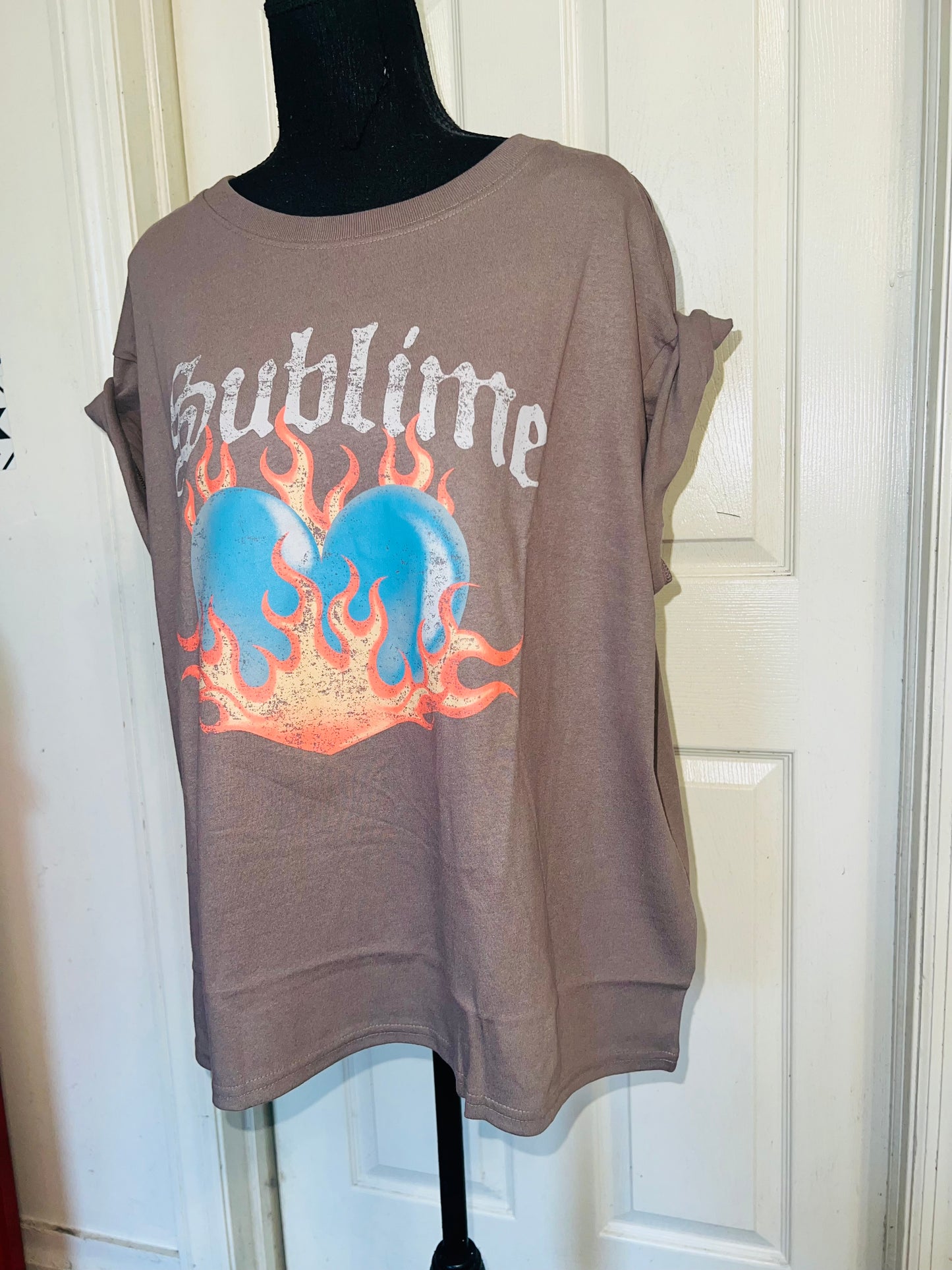 Sublime Oversized Distressed Tee