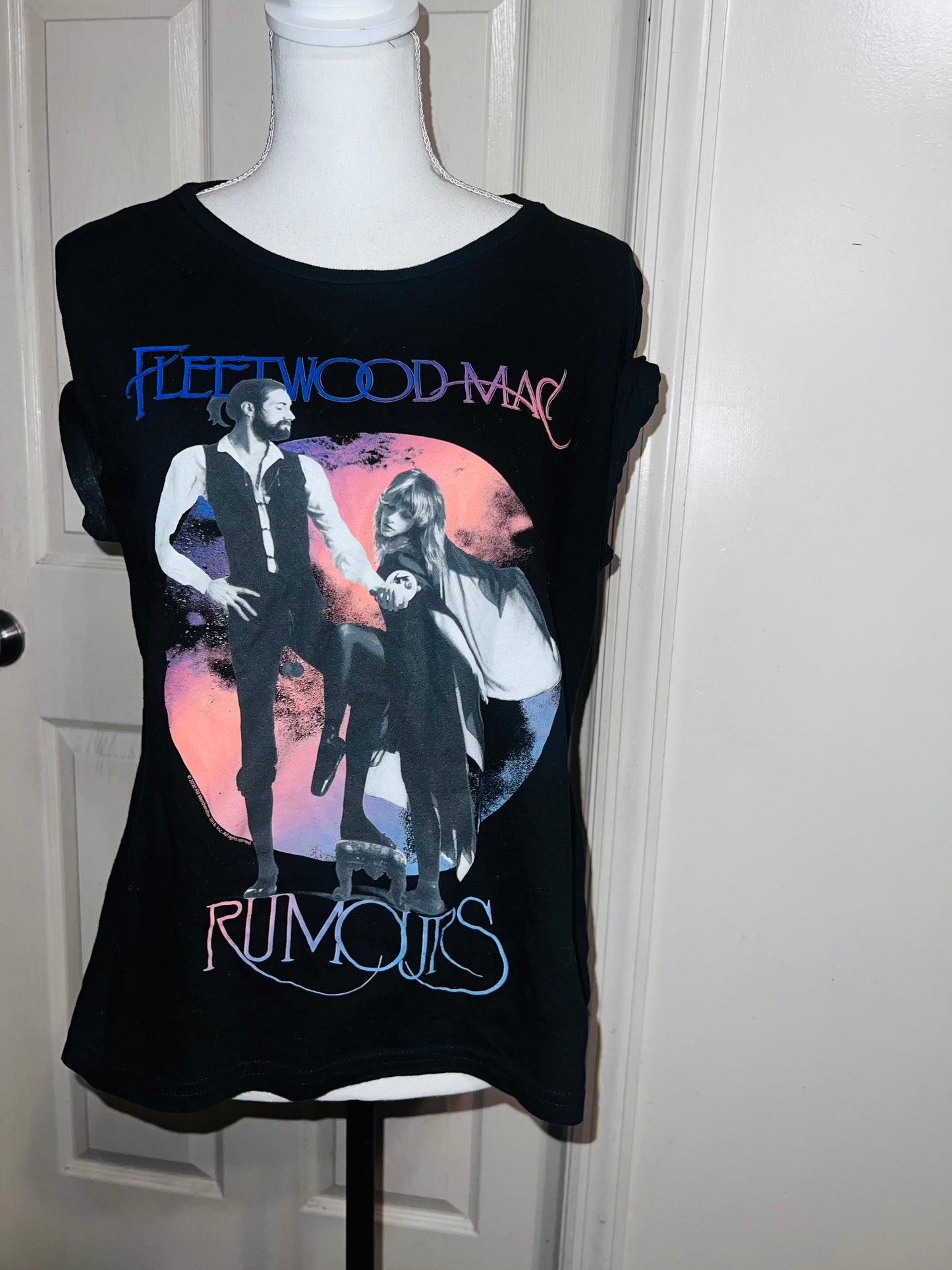 Fleetwood Mac Oversized Distressed Tee