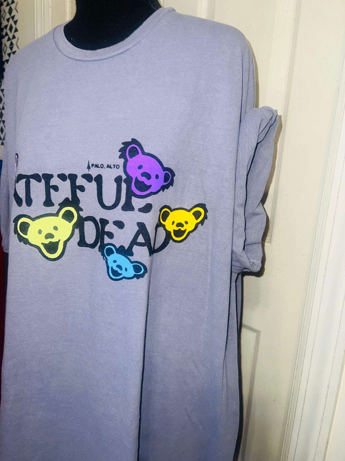 Grateful Dead Double Sided Oversized Tee