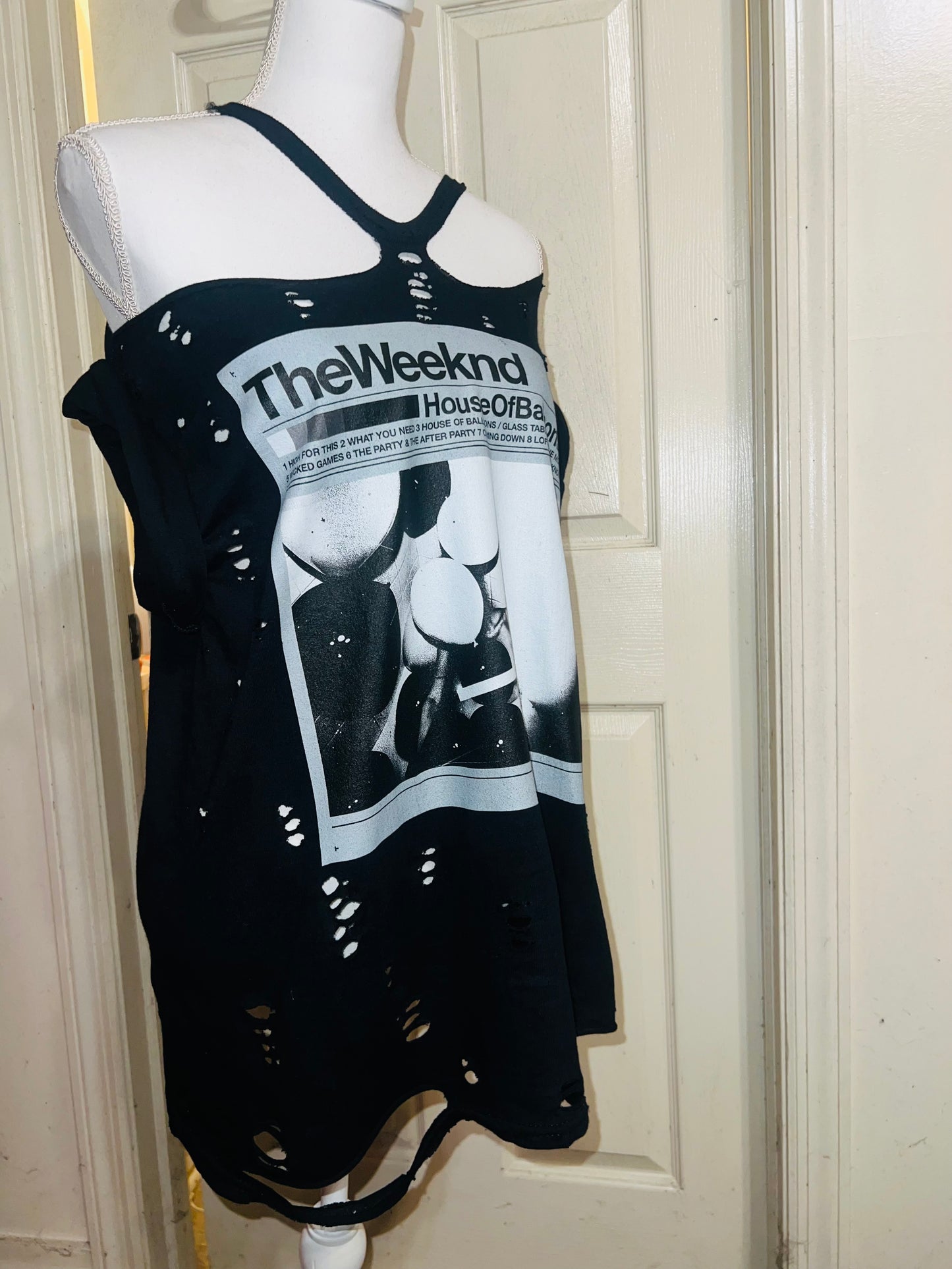 The Weeknd HOB Oversized Distressed Tee