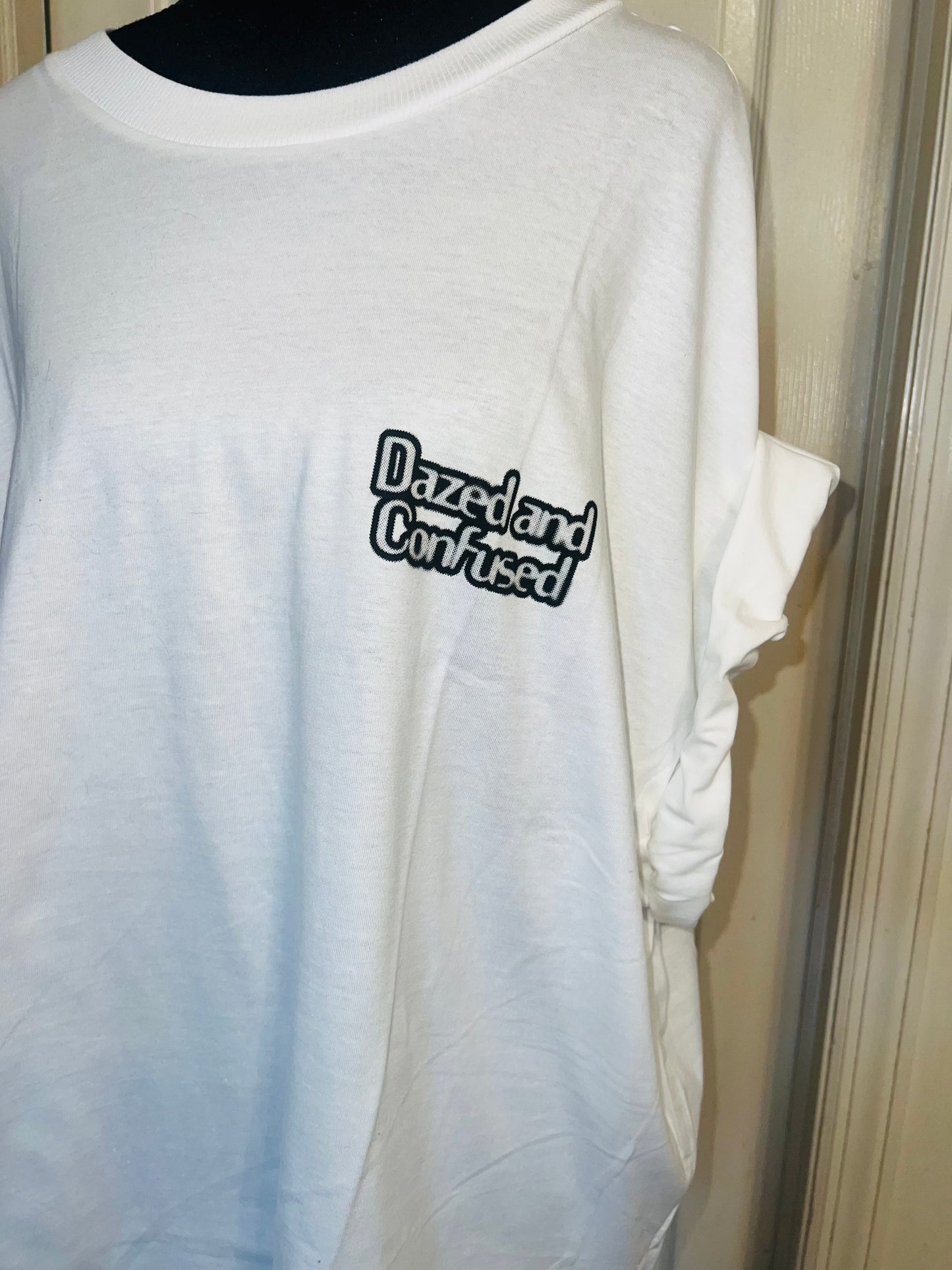 Dazed and Confused Double Sided Distressed Tee