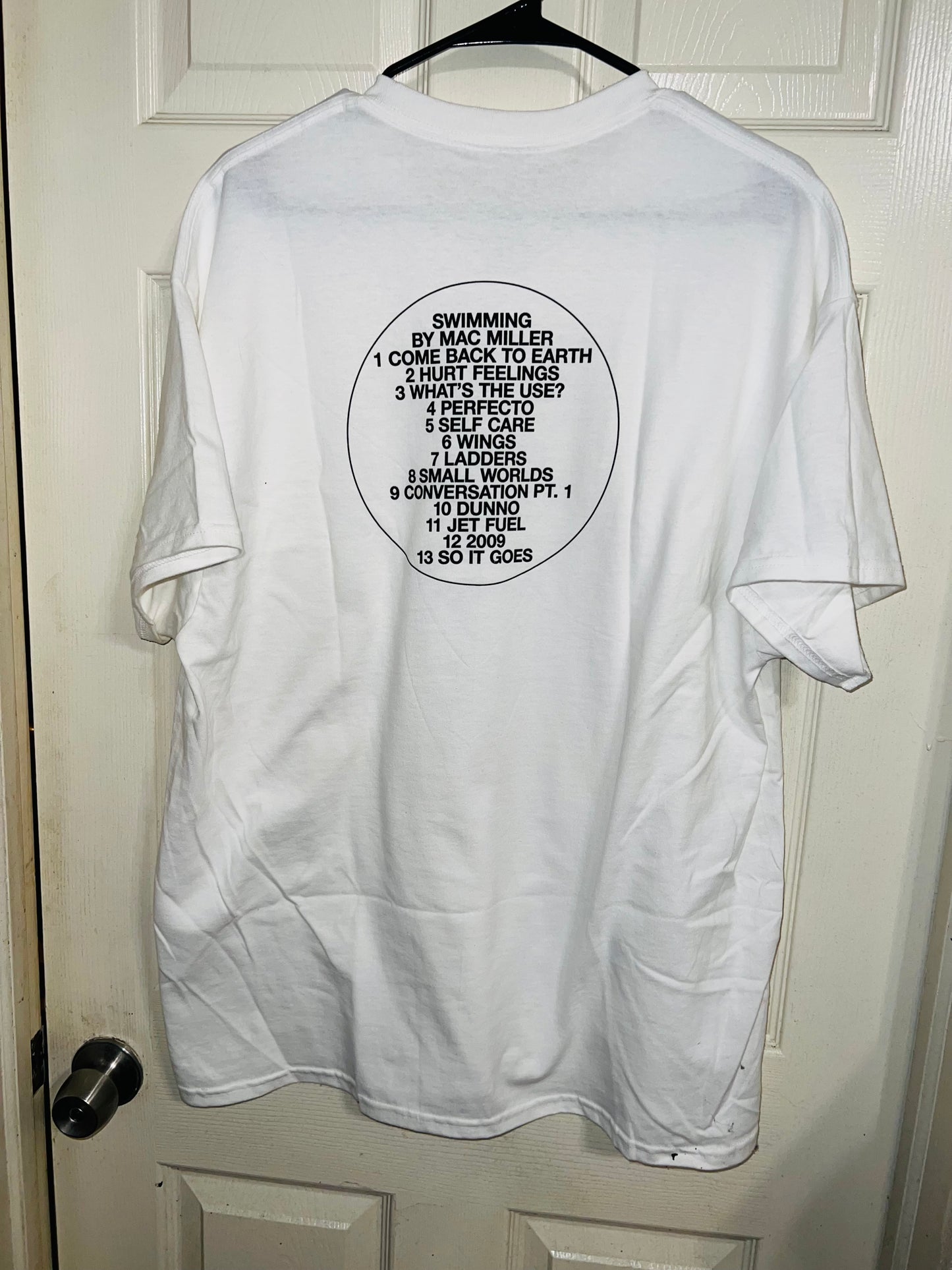 Mac Miller Swimming Double Sided Oversized Tee