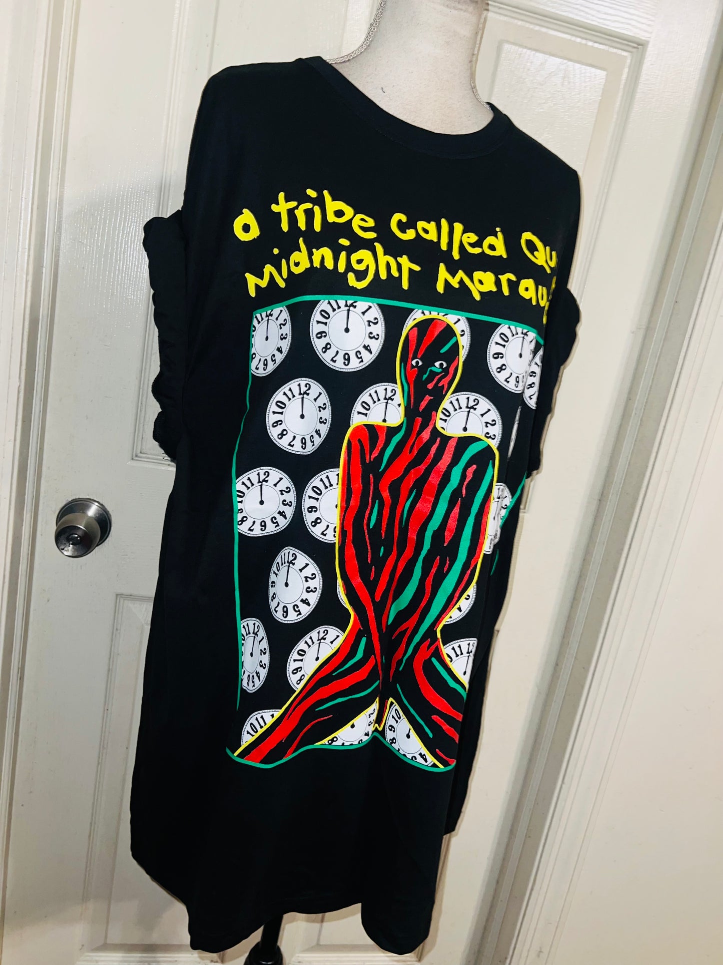 A Tribe Called Quest Oversized Distressed Tee