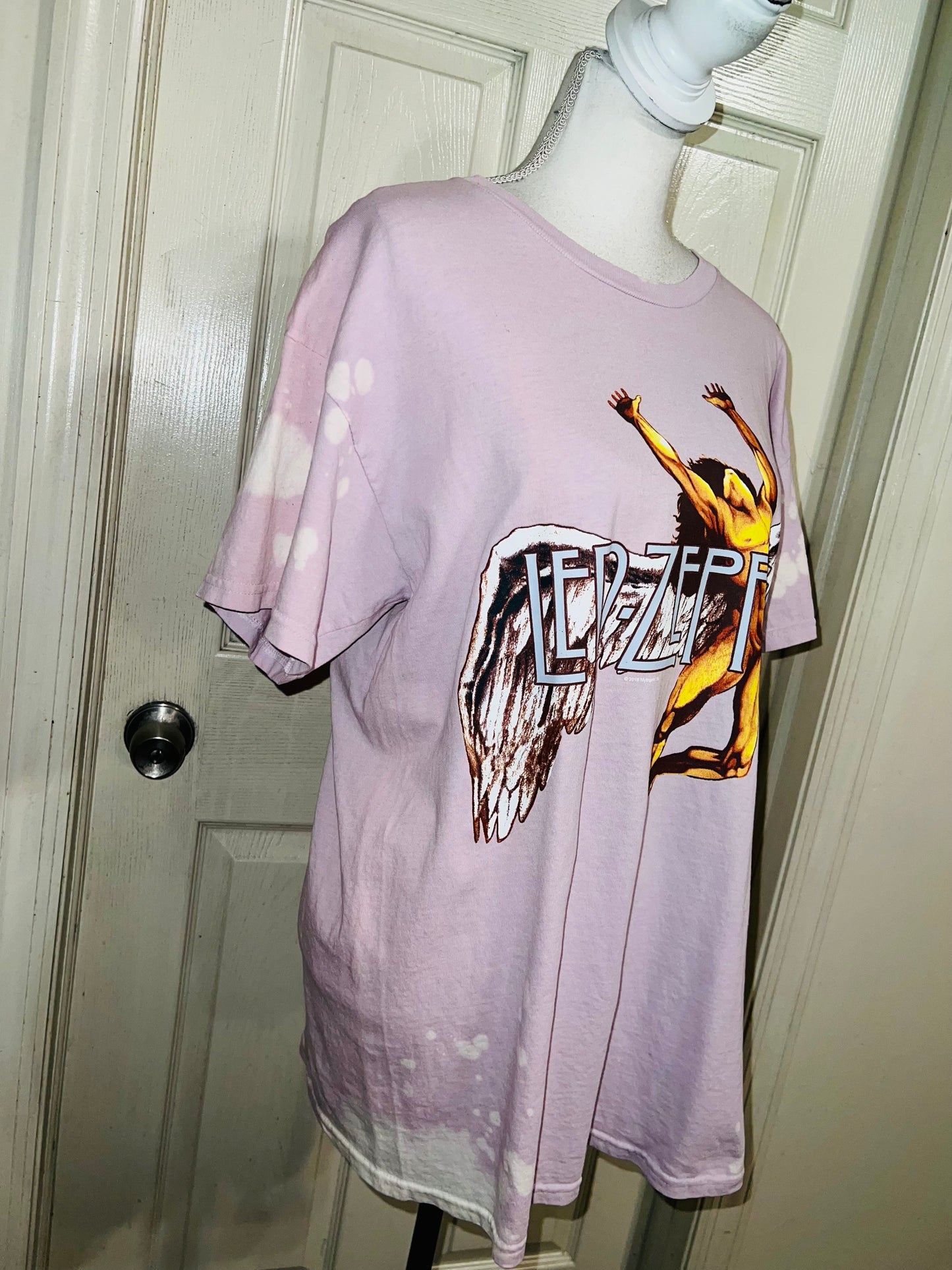 Led Zeppelin Oversized Distressed T-Shirt