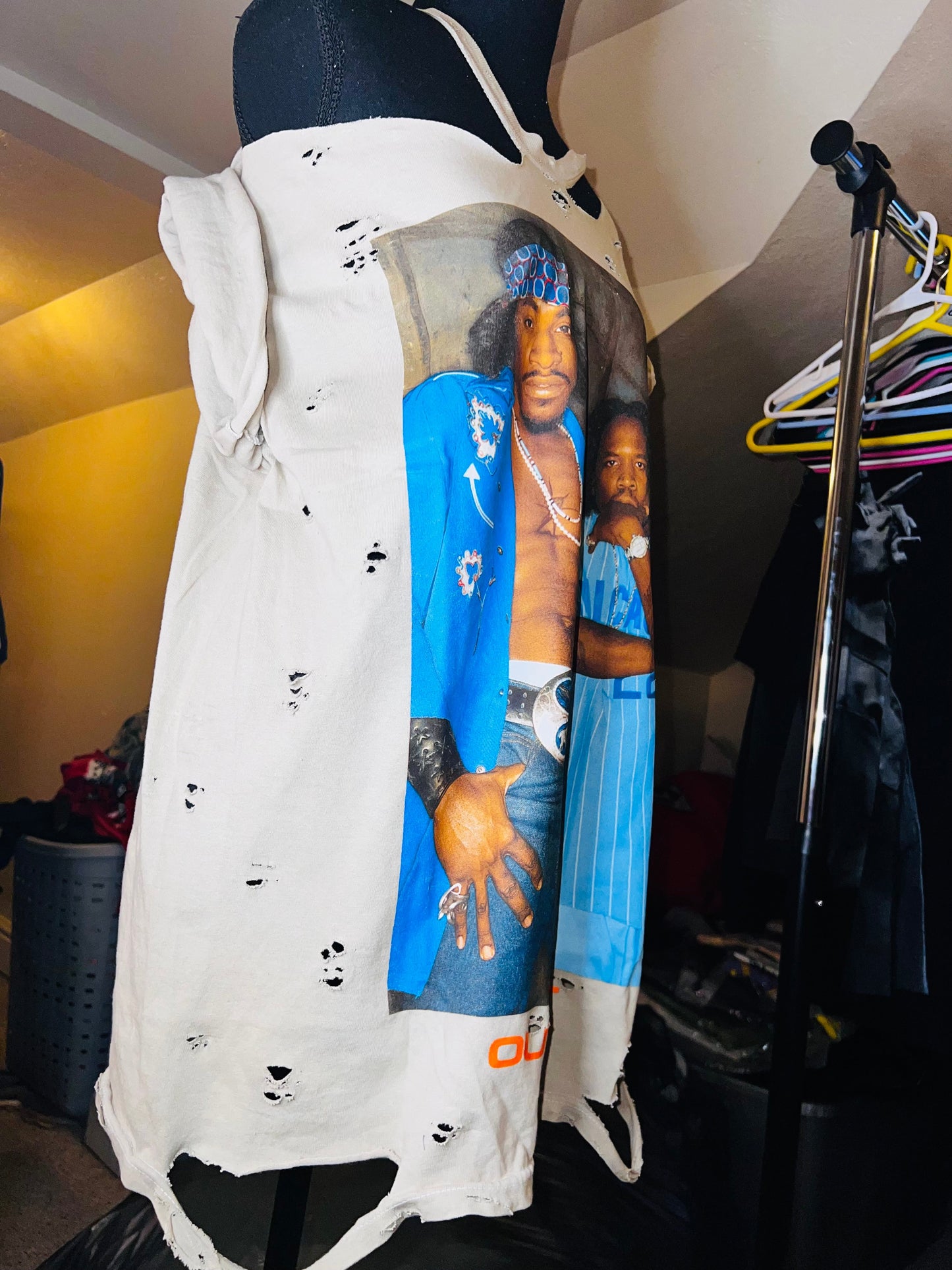Outkast Oversized Distressed Tee