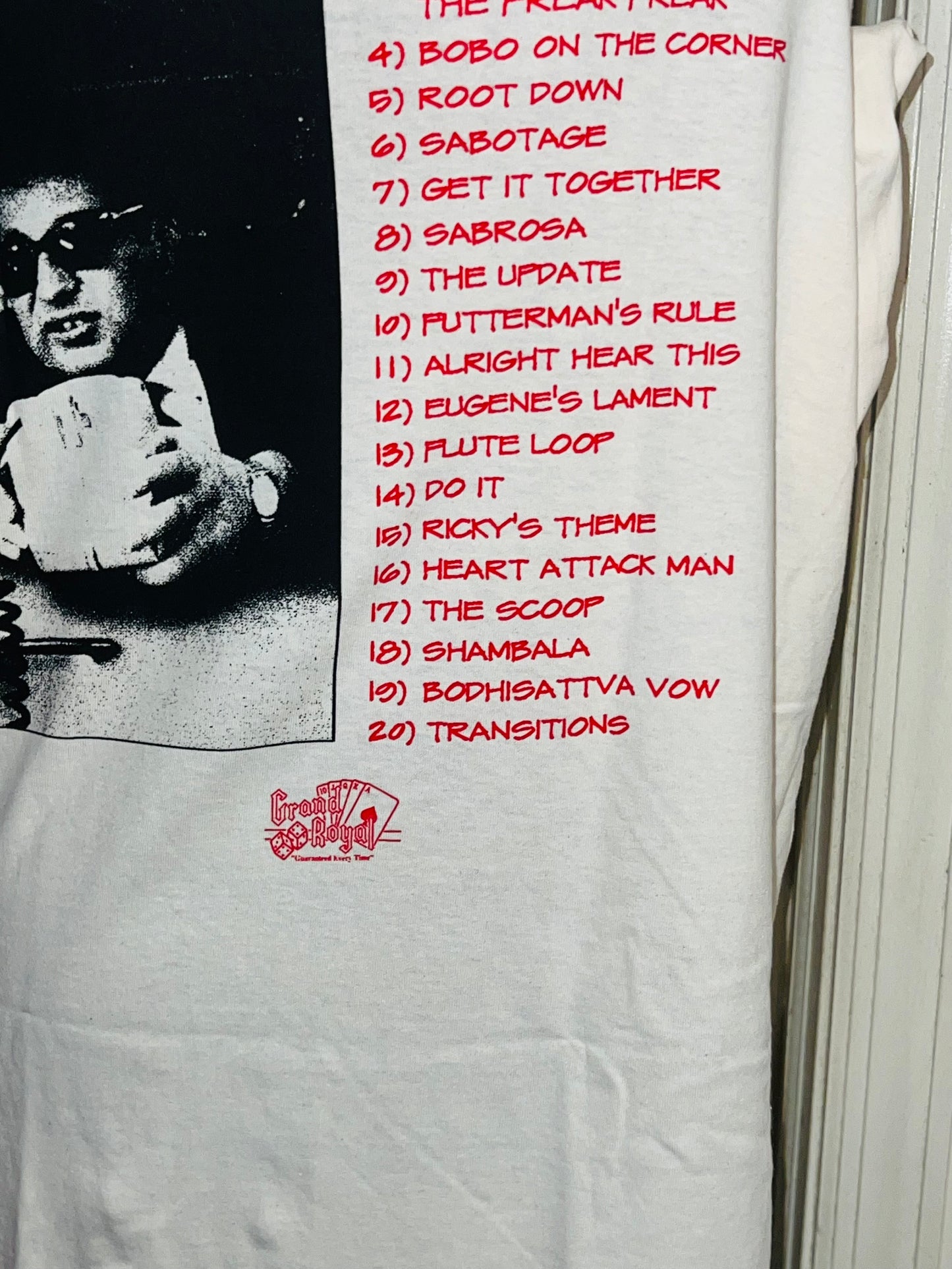 Beastie Boys Double Sided Oversized Distressed Tee