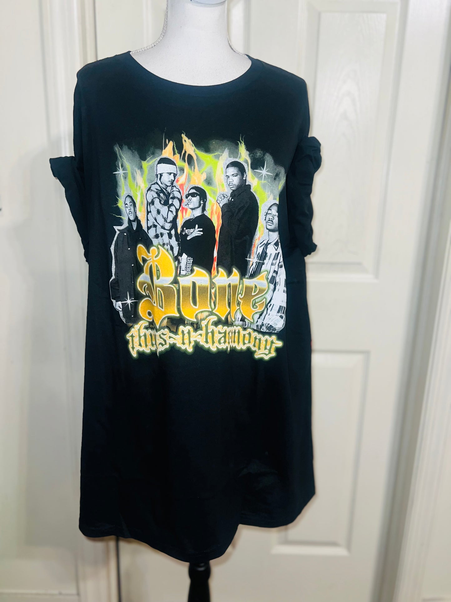 Bone Thugs n Harmony Oversized Distressed Tee