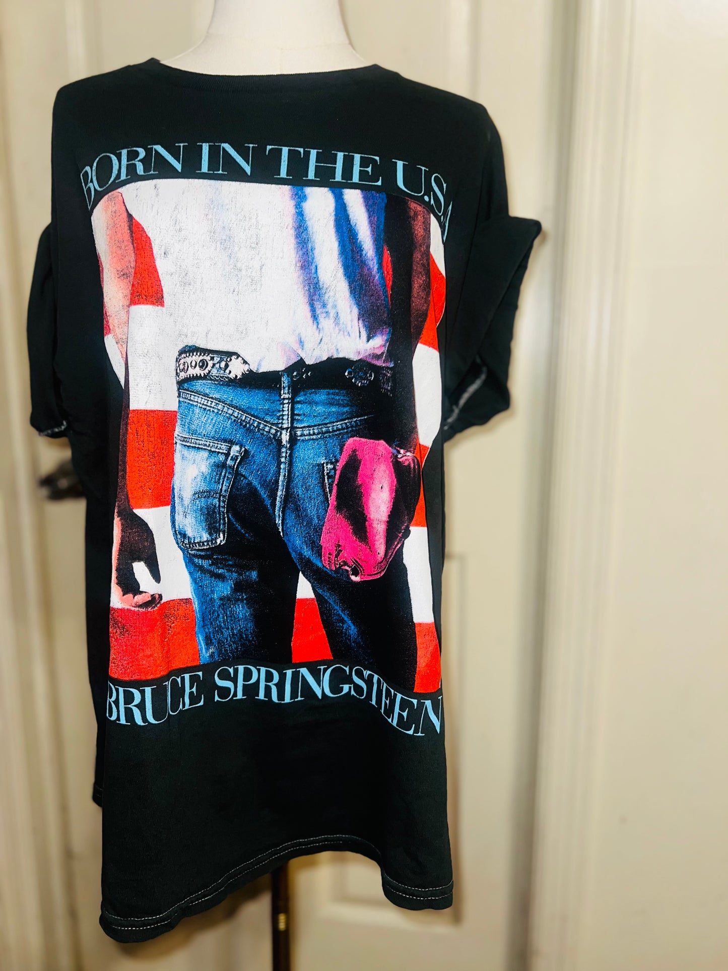 Bruce Springsteen Oversized Distressed Tee