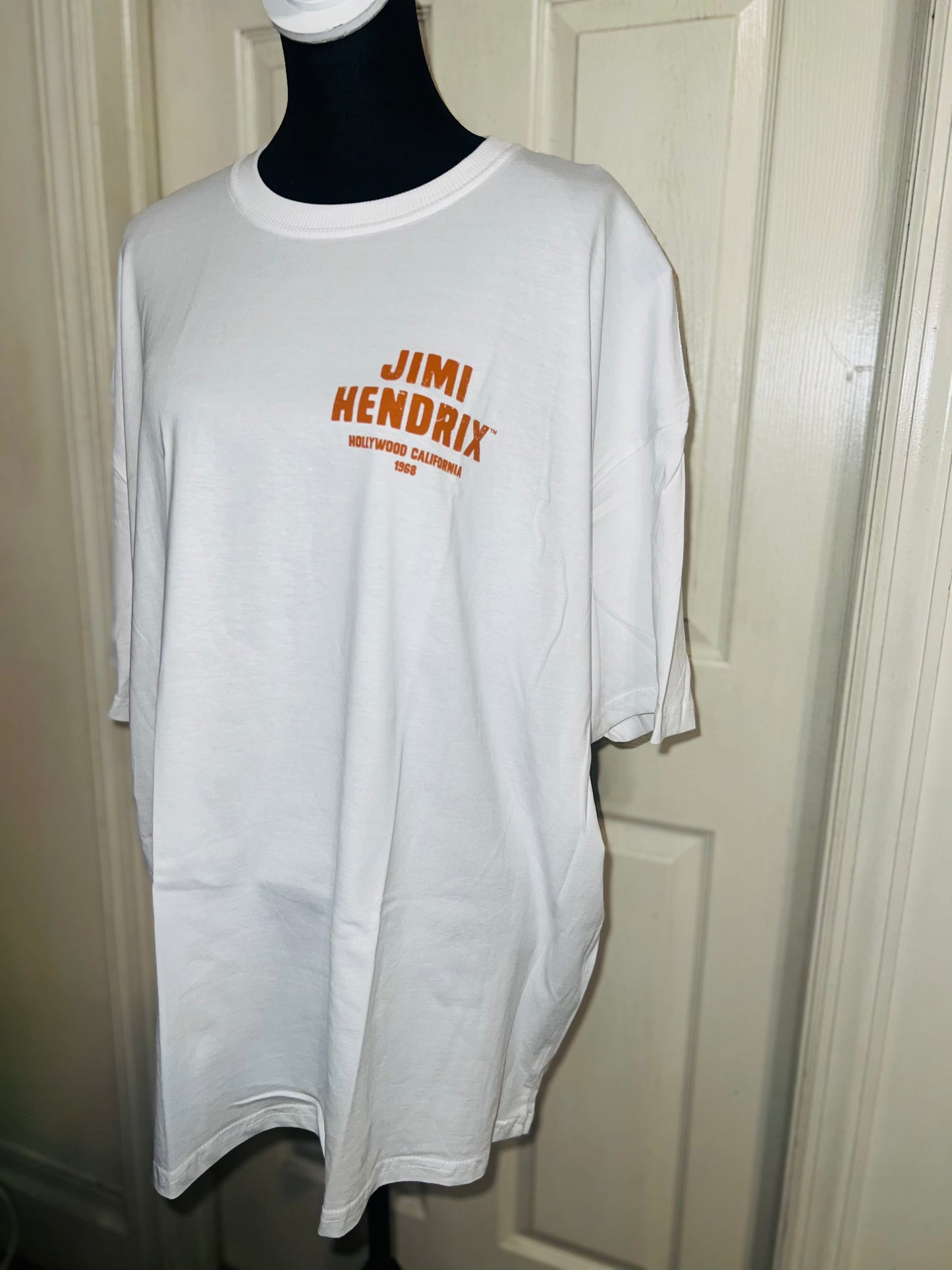 Jimi Hendrix Double Sided Oversized Distressed Tee