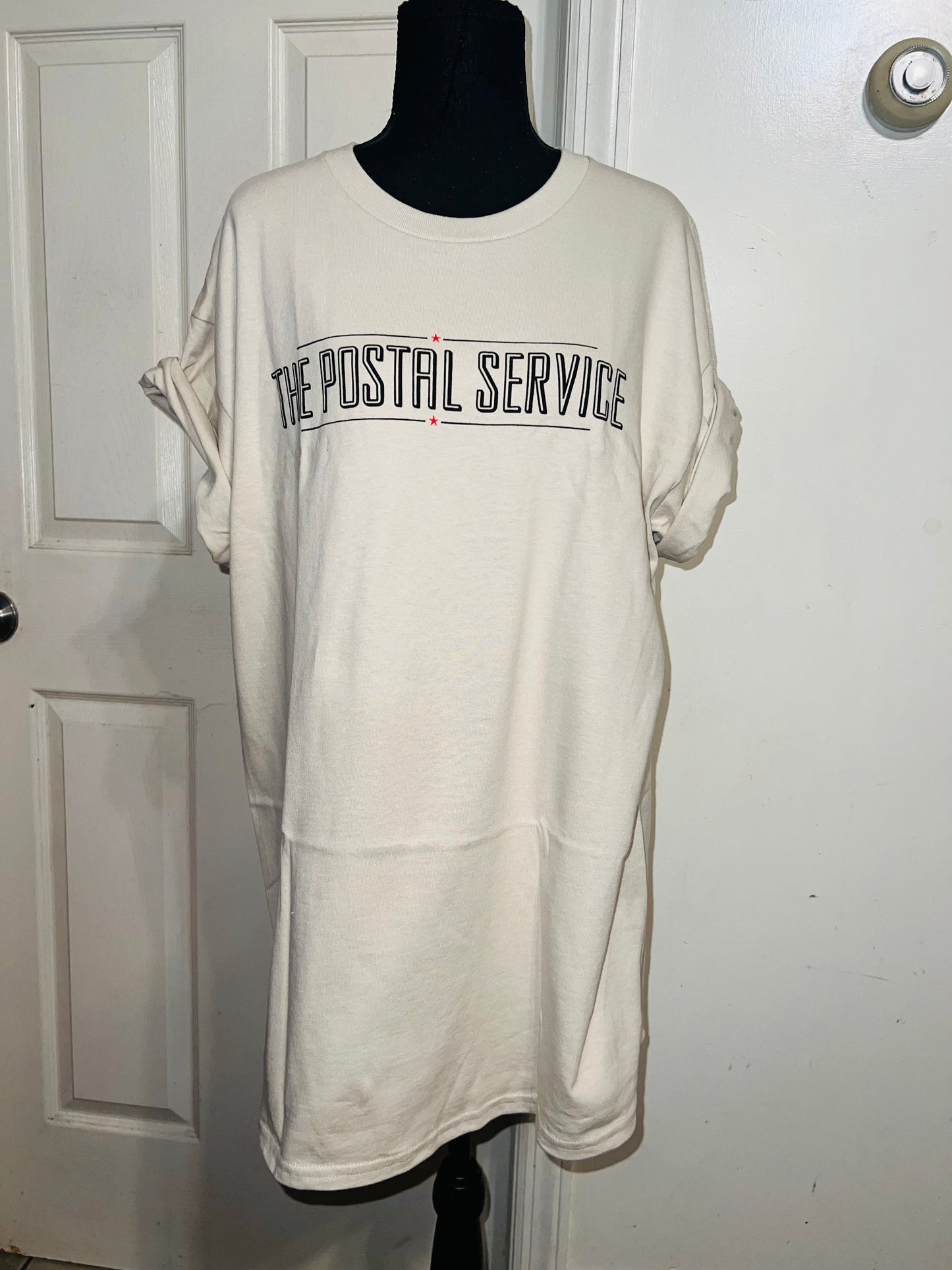 The Postal Service Oversized Distressed Tee