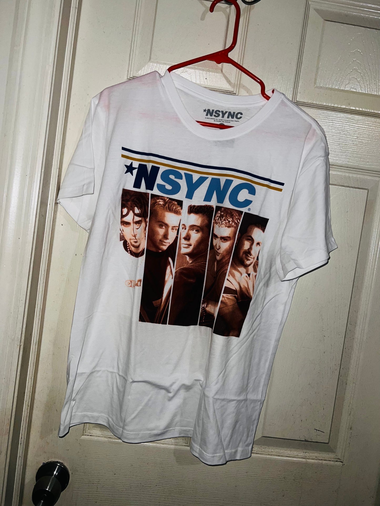 NSYNC Oversized Distressed Tee