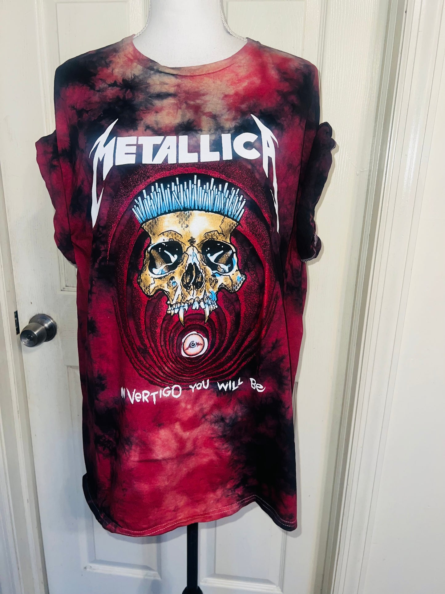 Metallica Oversized Distressed Tee