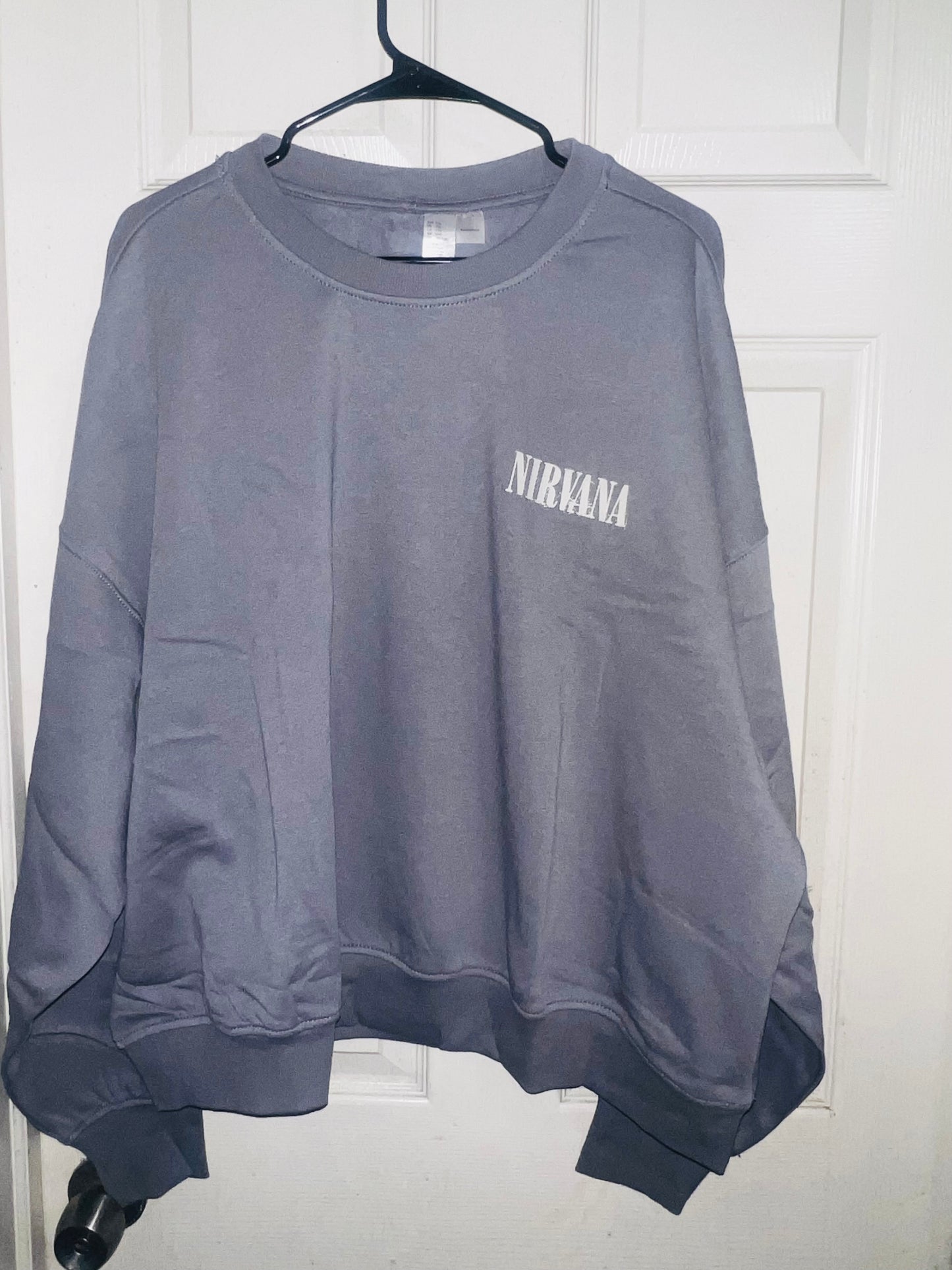 Nirvana Double Sided Oversized Sweatshirt