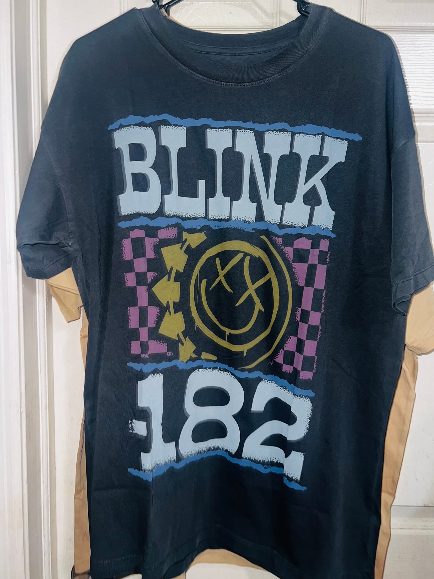 Blink 182 Oversized Distressed Tee